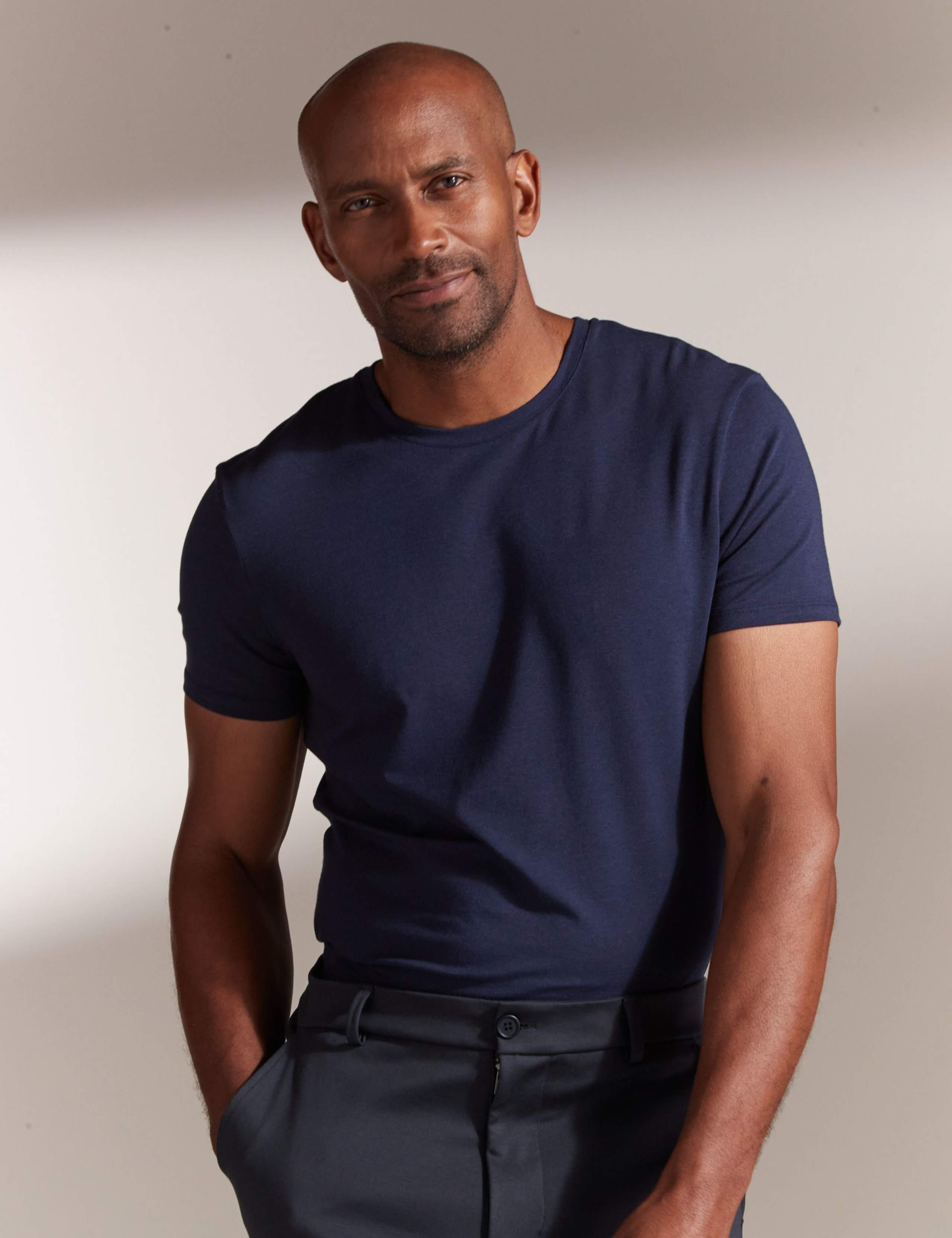 Ultimate Cotton Modal Crew Neck T-Shirt