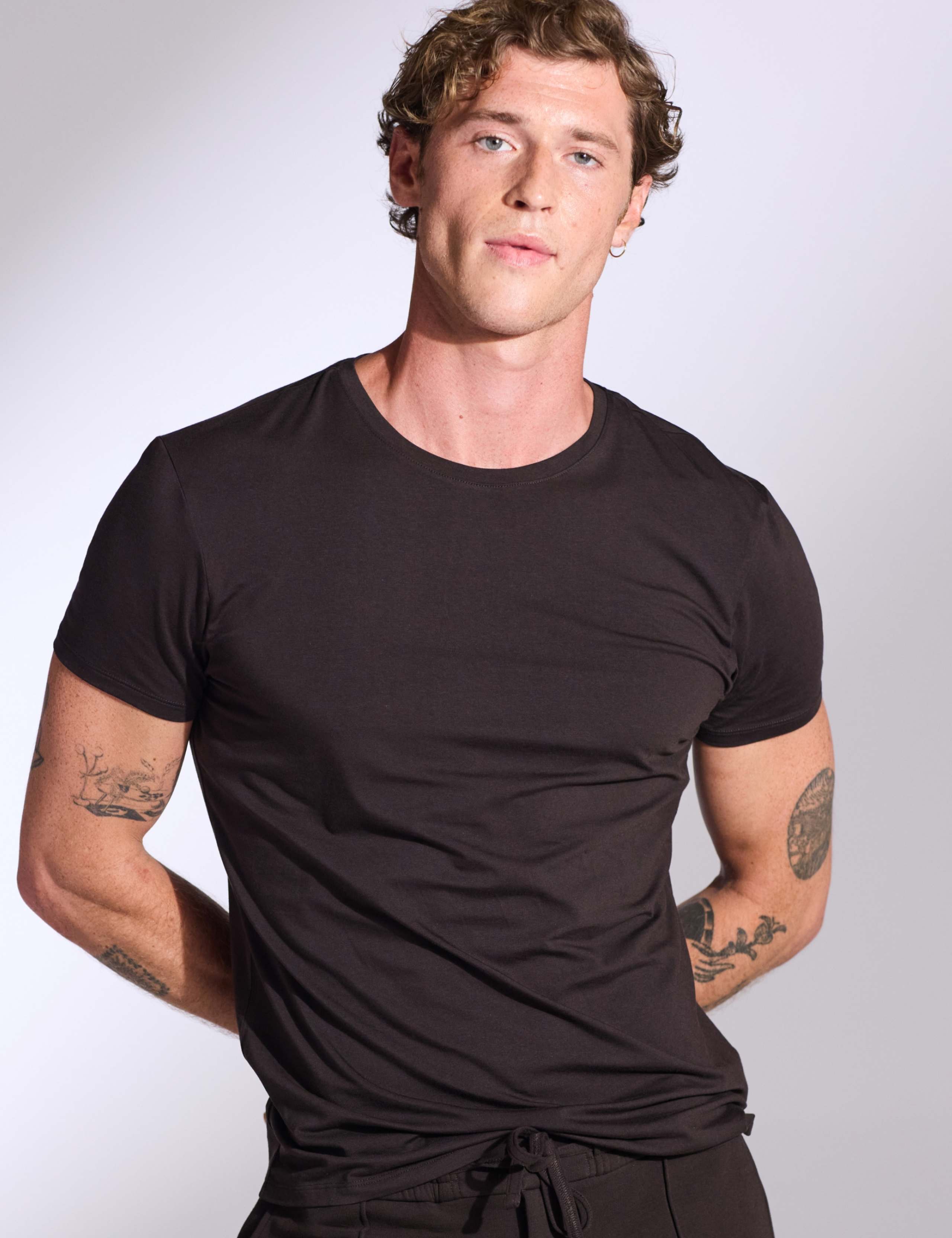 Ultimate Cotton Modal Crew Neck T-Shirt