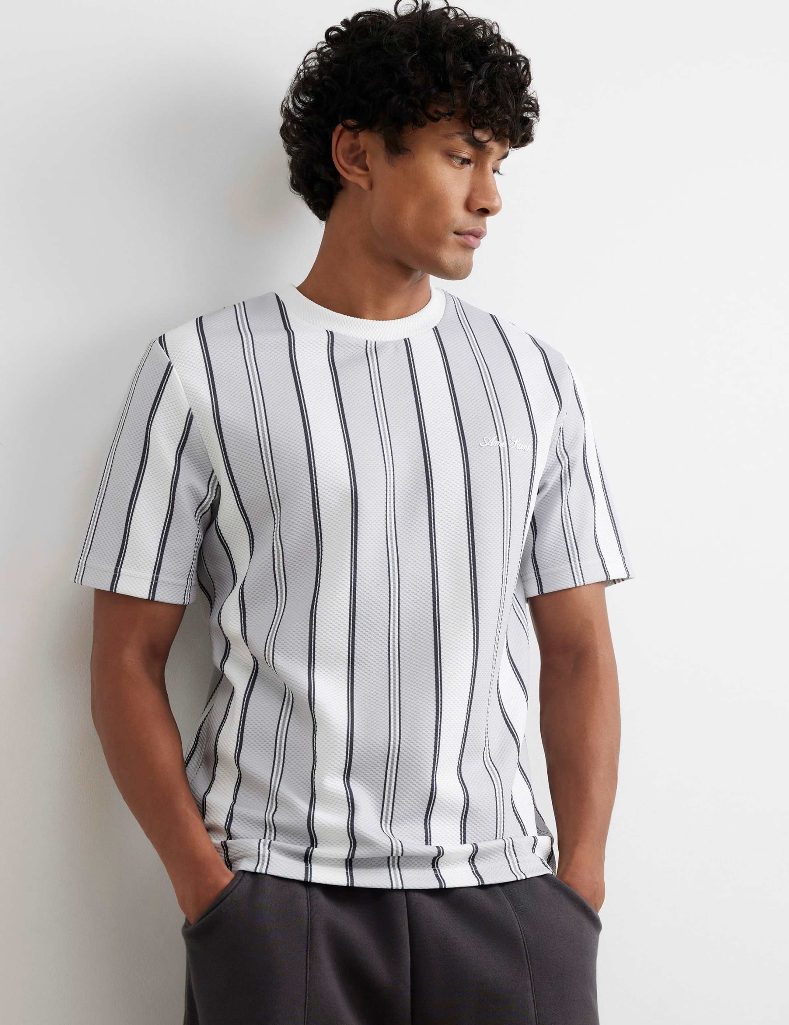Striped Short Sleeve T-Shirt
