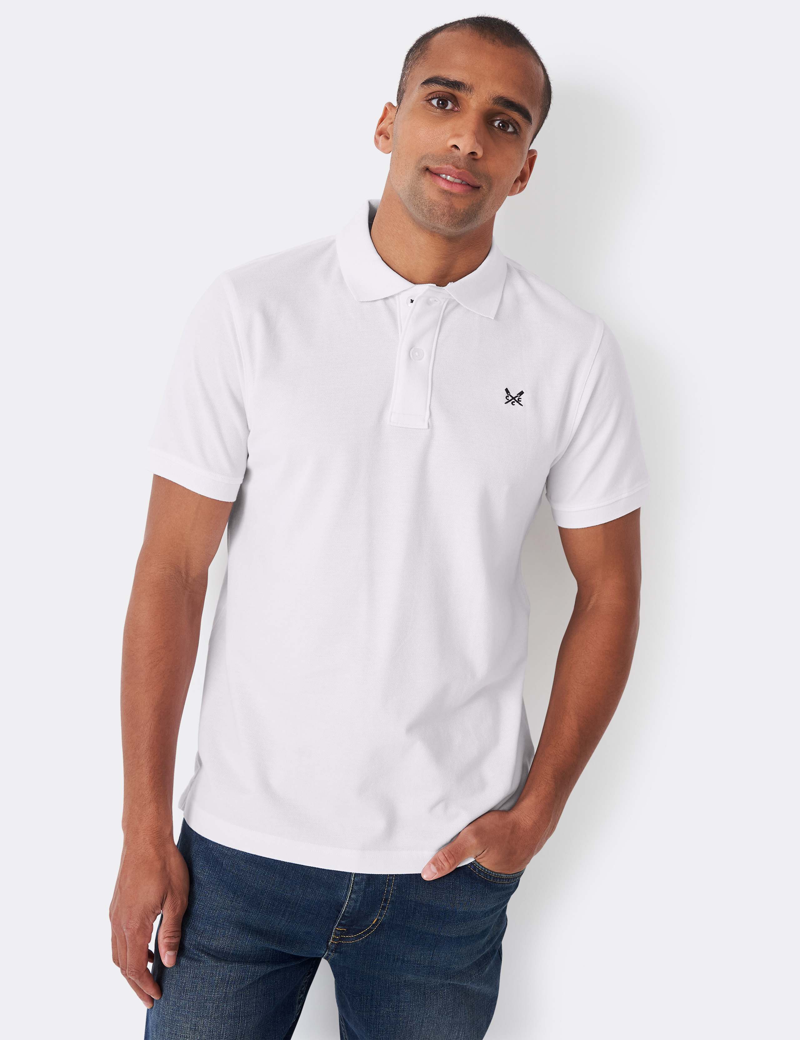 Pure Cotton Pique Polo Shirt