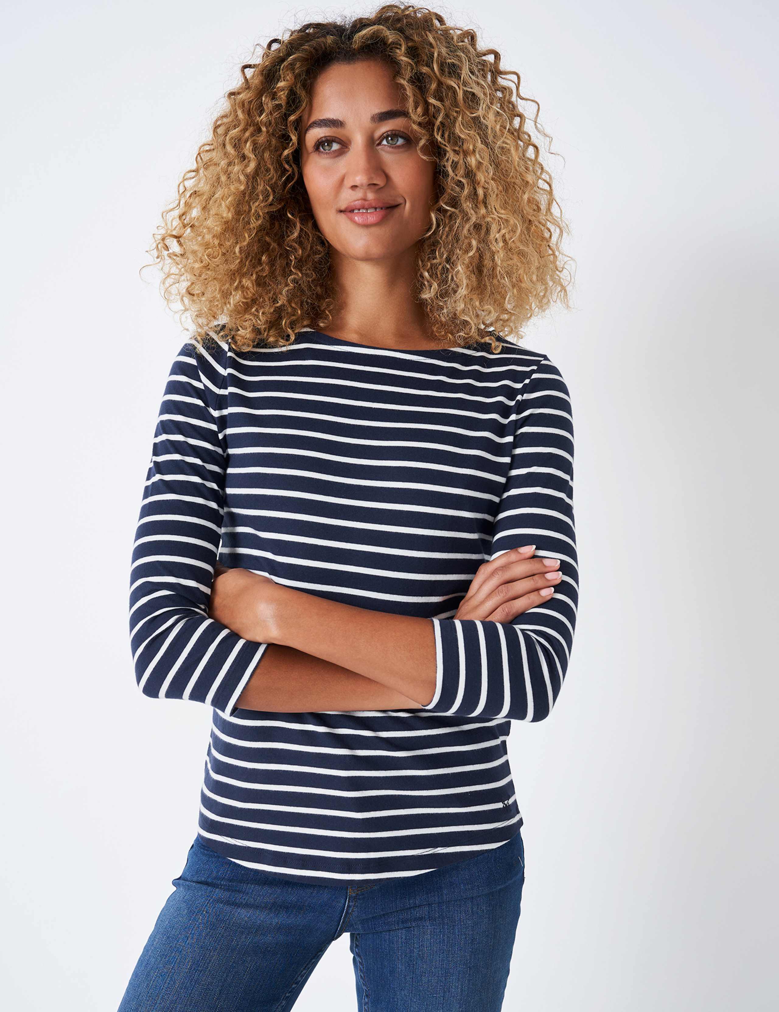 Jersey Striped Top