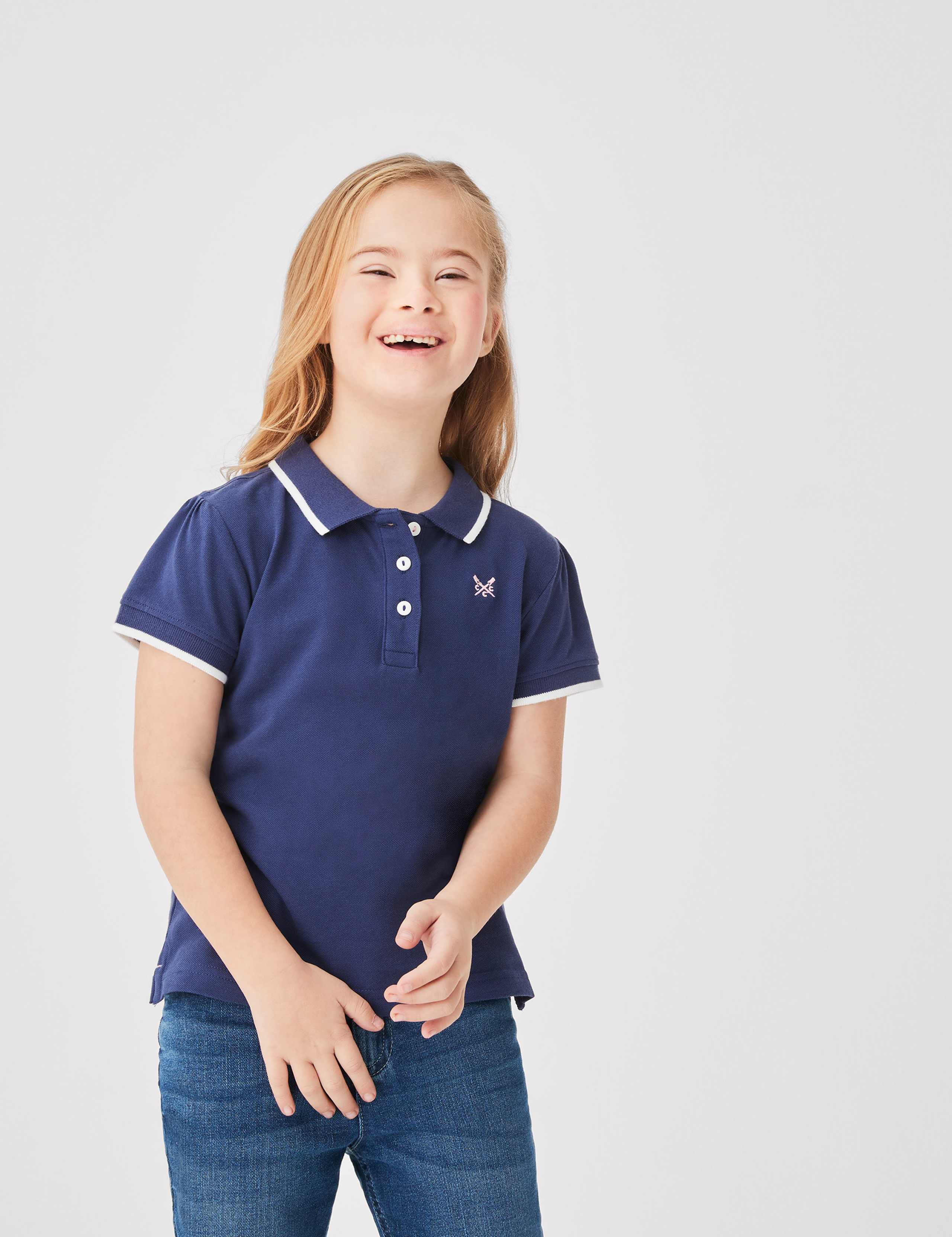 Pure Cotton Polo Shirt (3-9 Yrs)