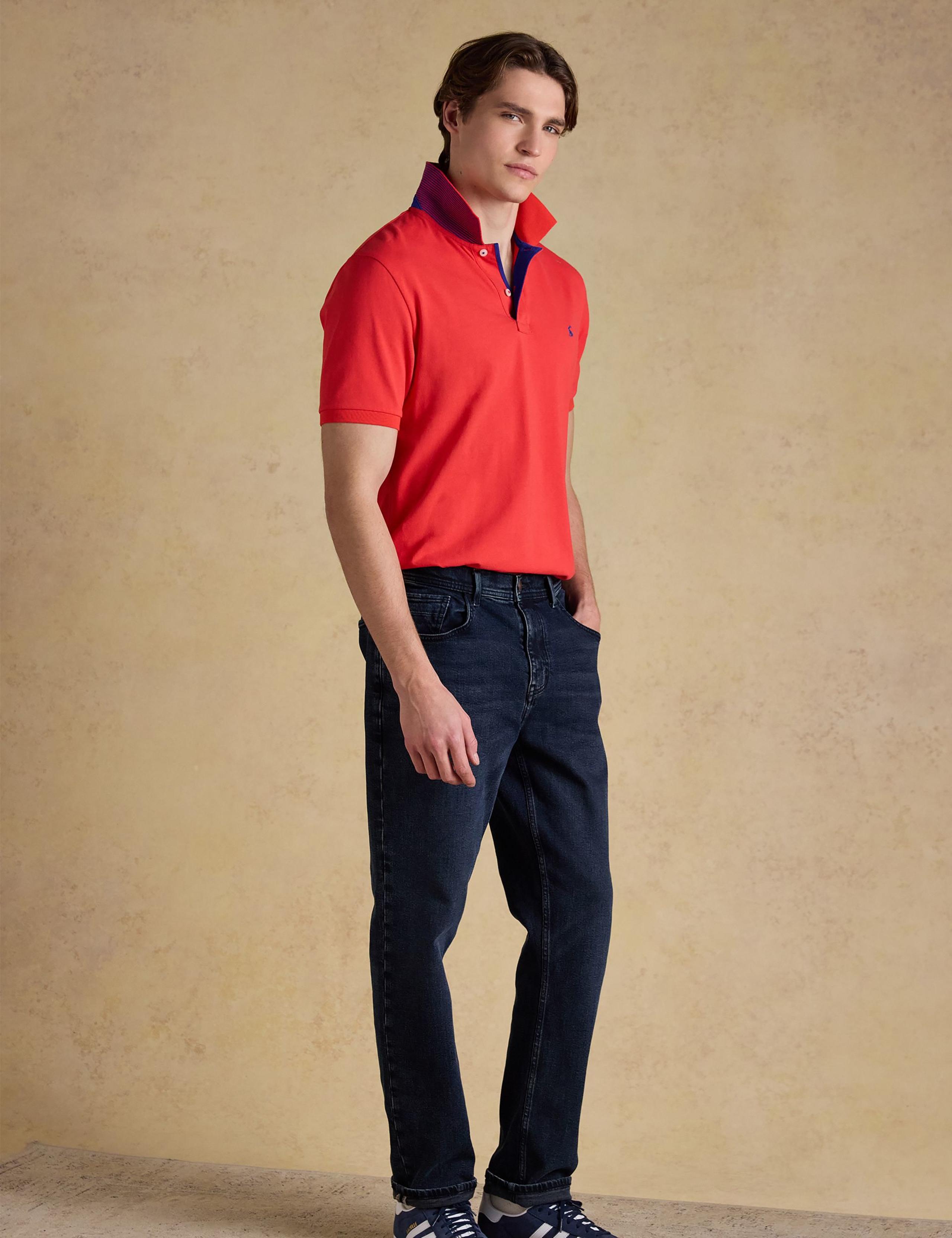 Pure Cotton Pique Polo Shirt