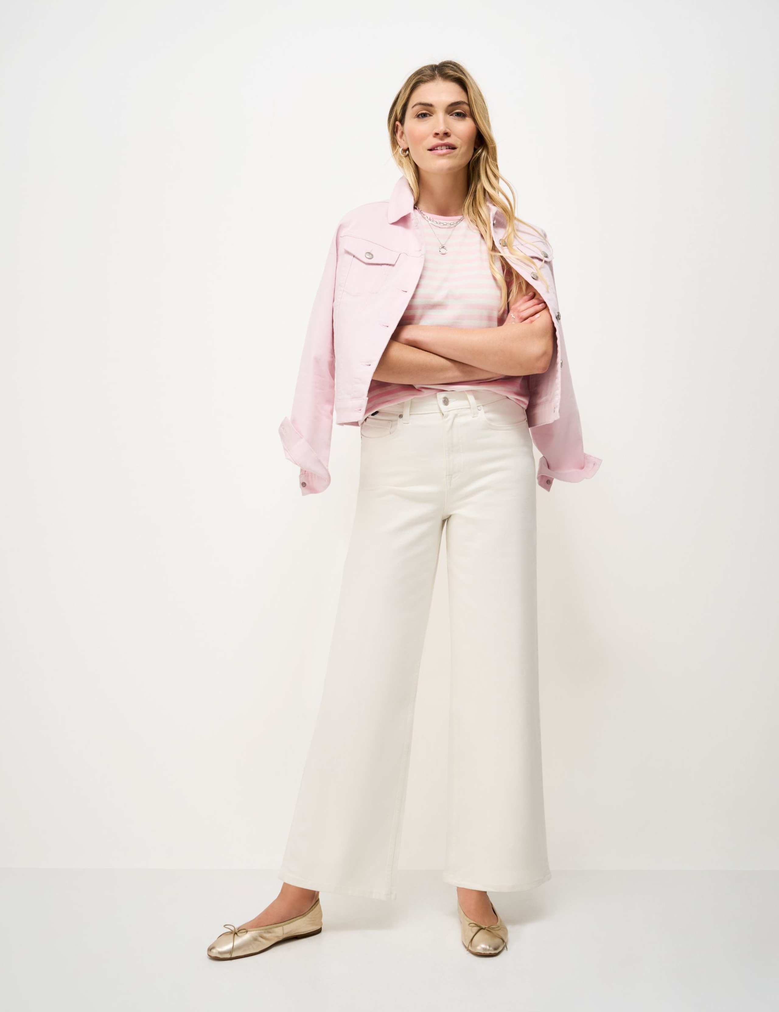 Pure Cotton Striped T-Shirt