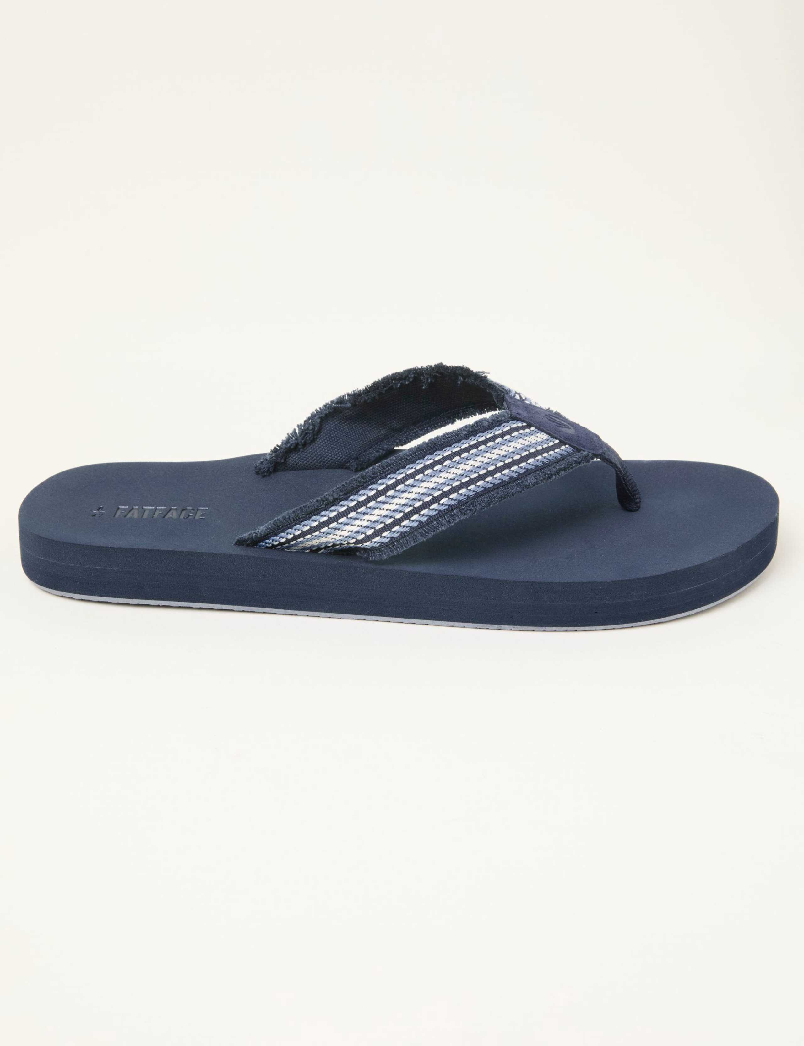 Stripe Flip Flops