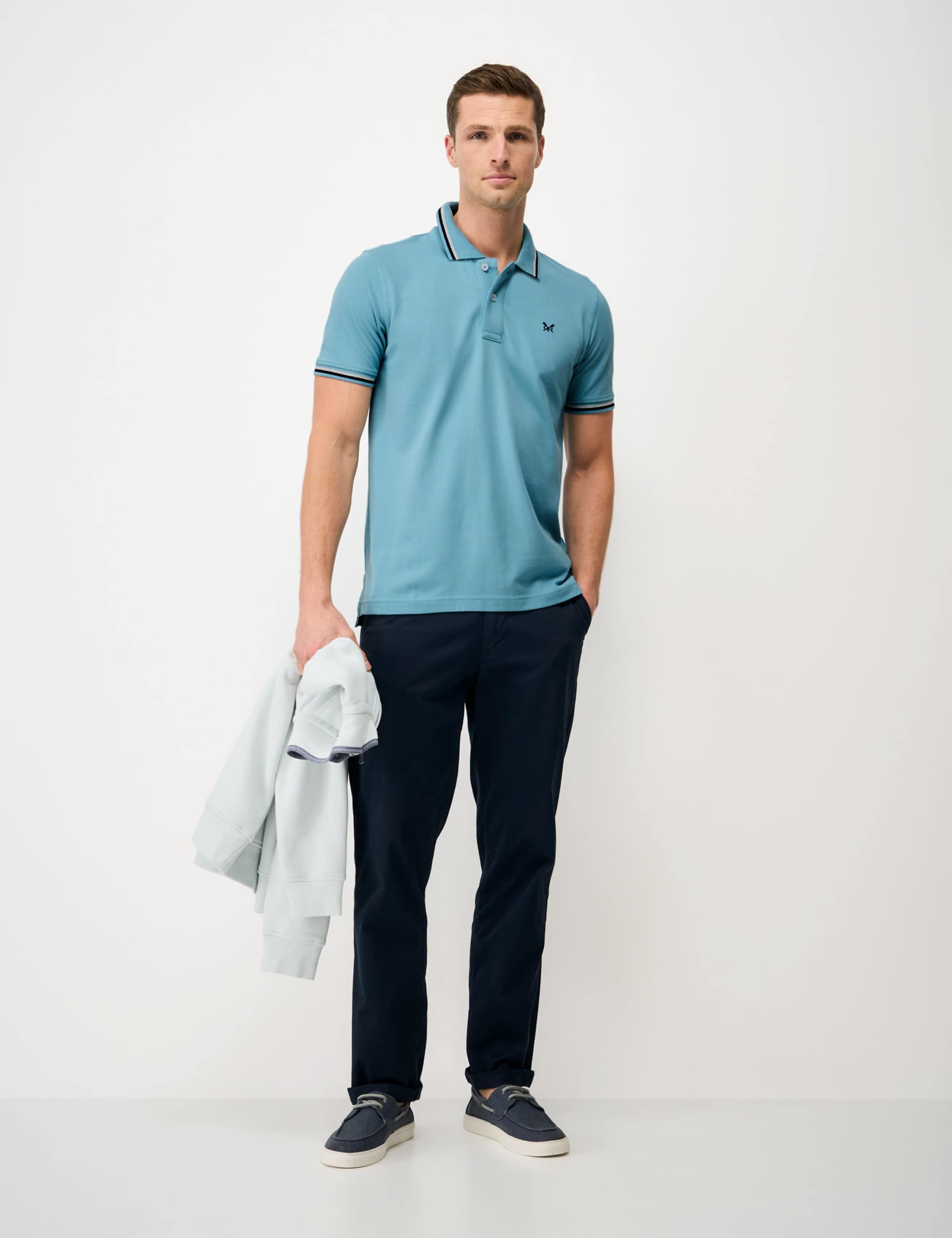 Pure Cotton Pique Polo Shirt