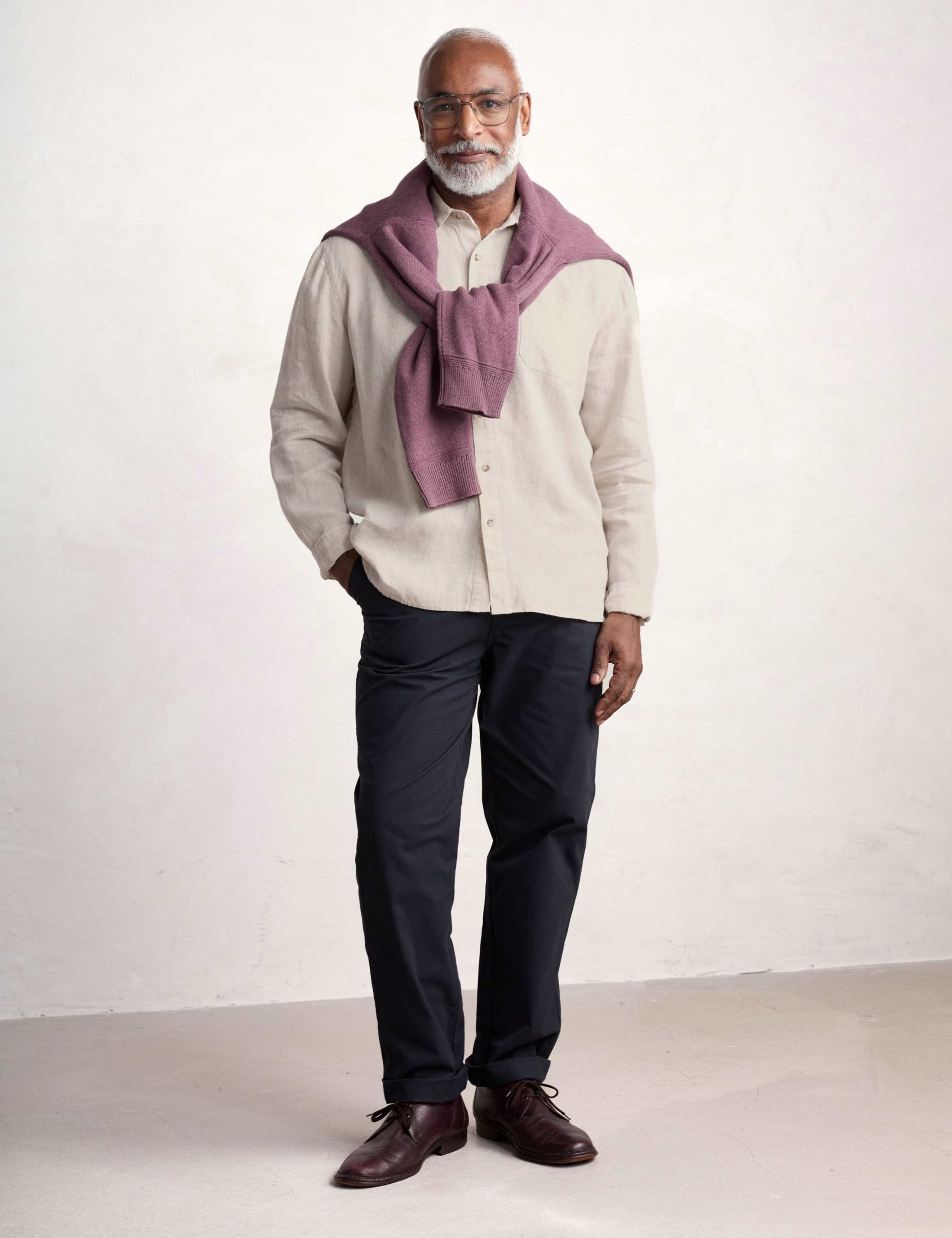 Relaxed Fit Pure Linen Shirt