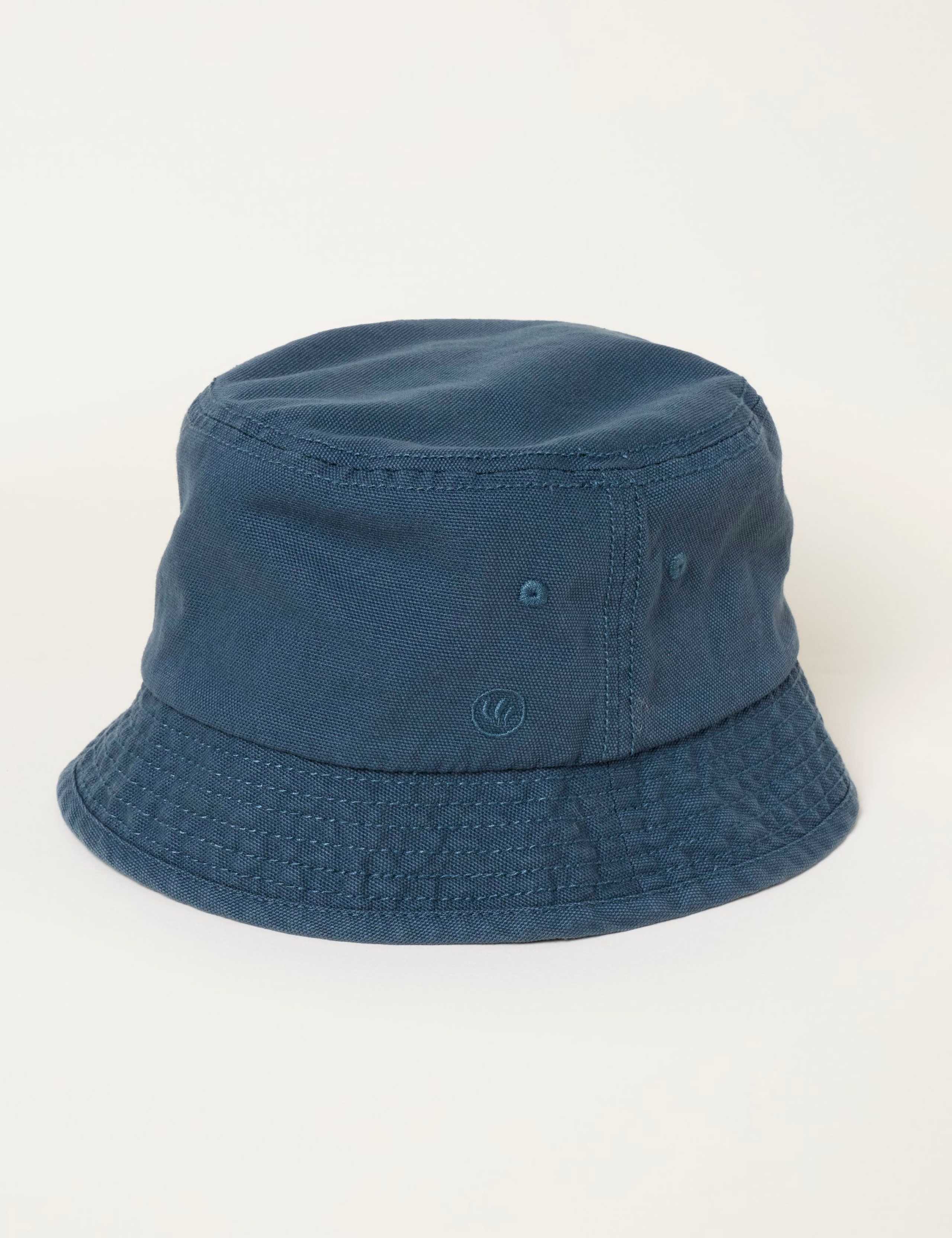 Pure Cotton Embroidered Logo Bucket Hat