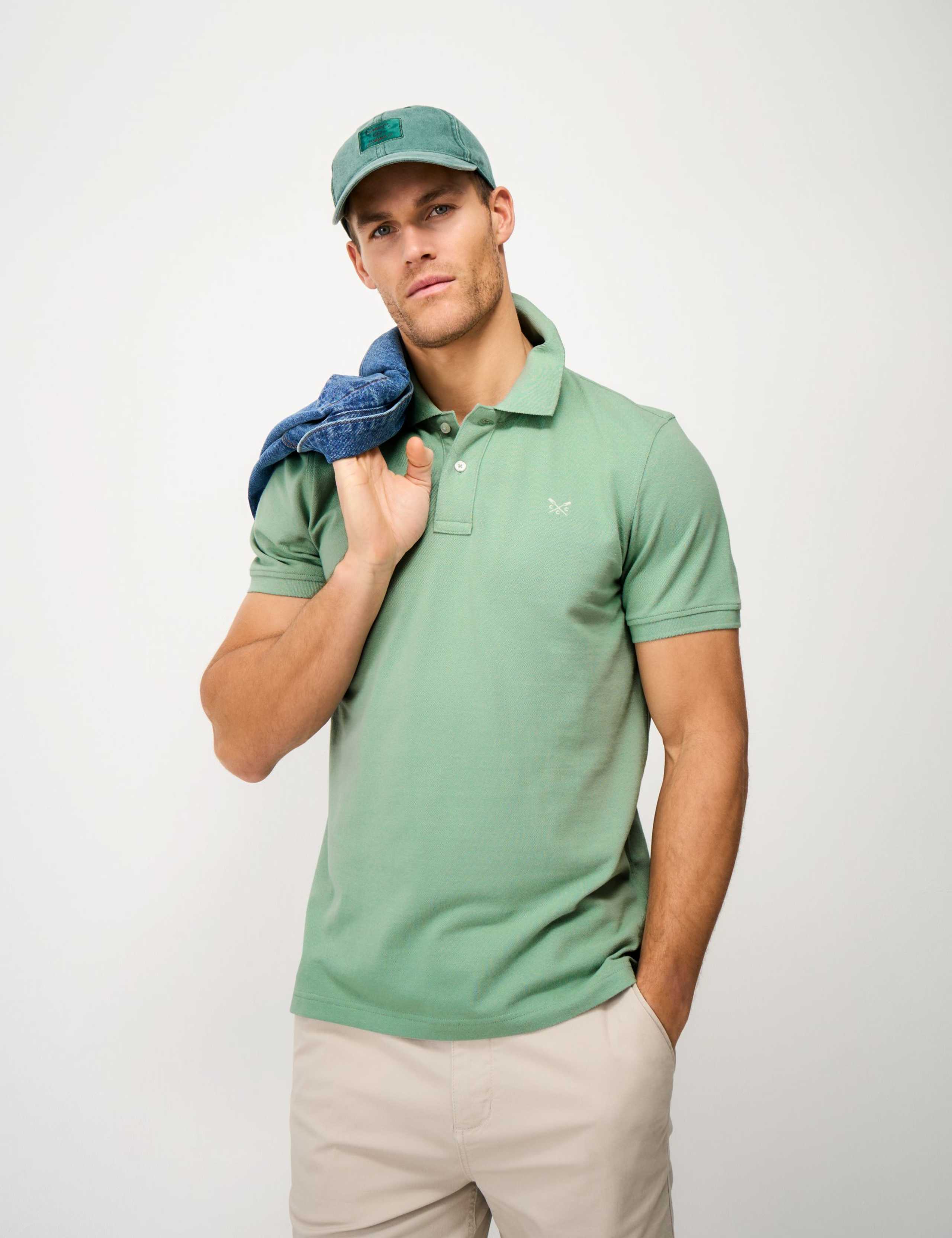 Pure Cotton Pique Polo Shirt