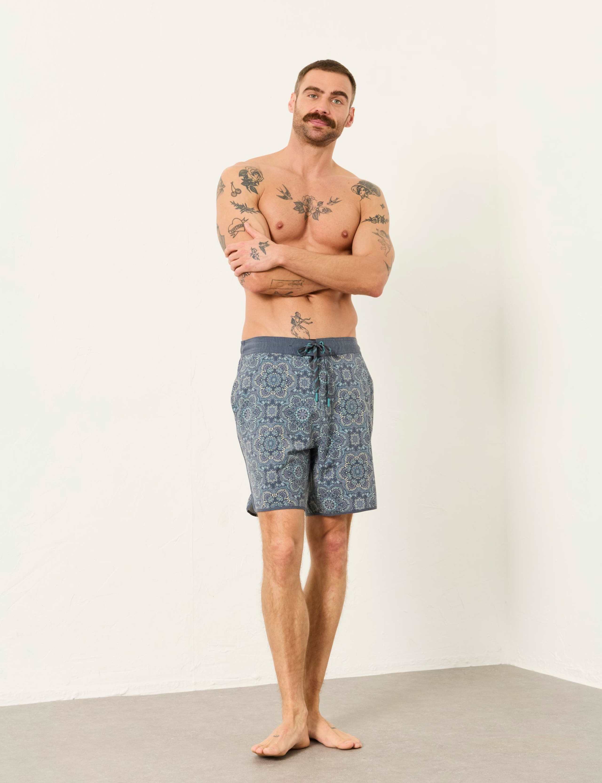 Printed Swim Shorts