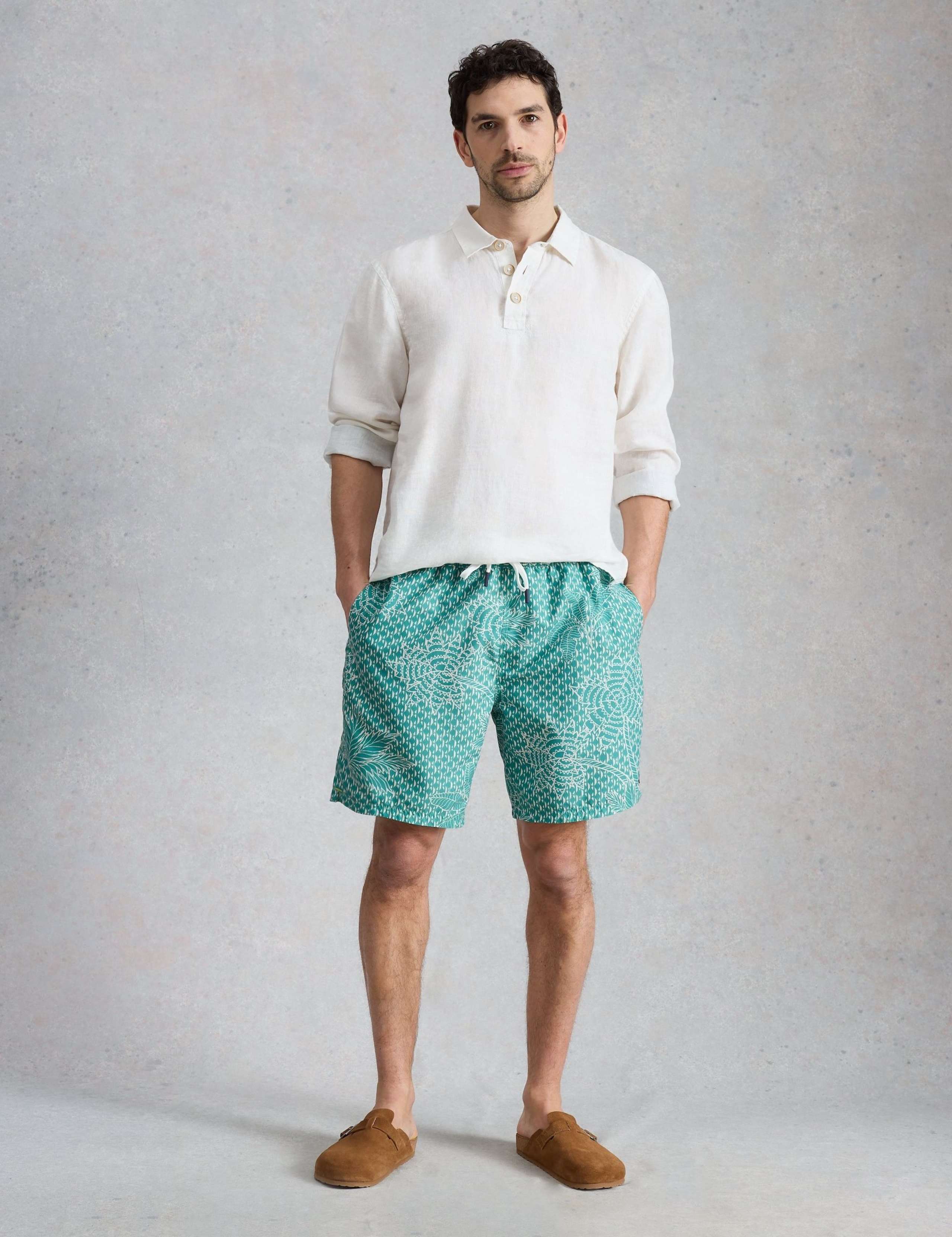 Palm Geo Swim Shorts
