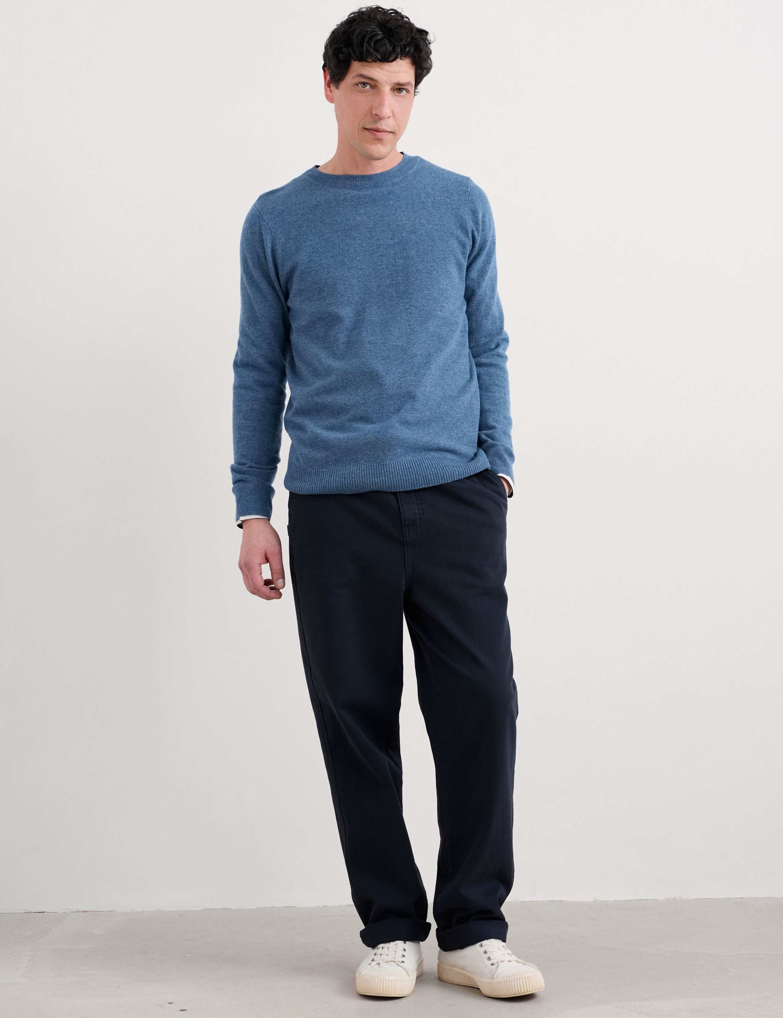 Merino Wool Crew Neck Jumper