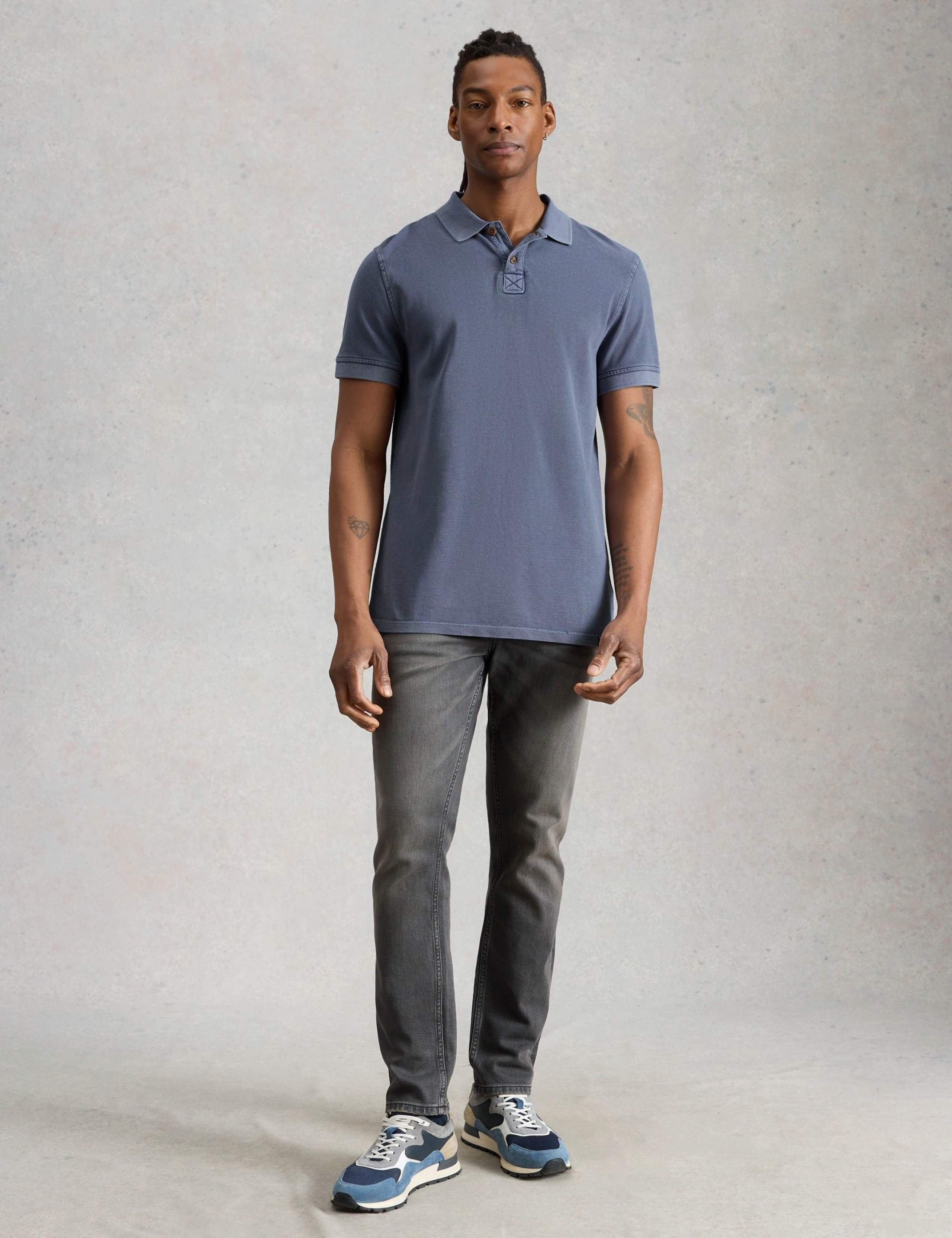 Pure Cotton Polo Shirt
