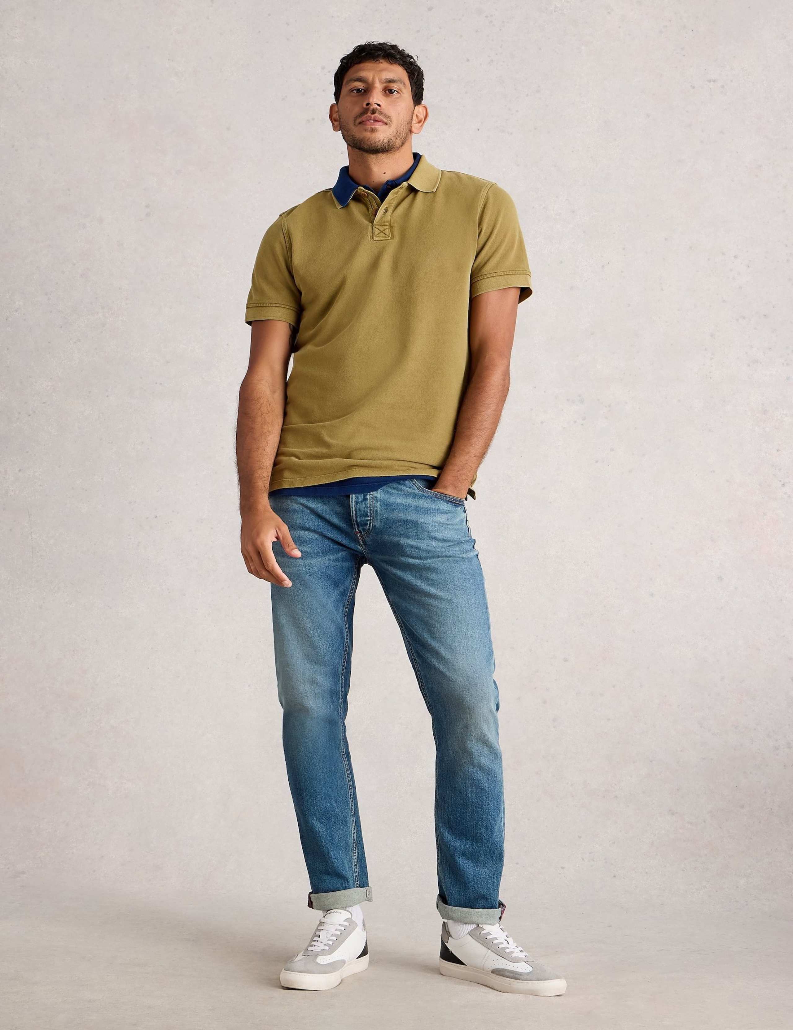Pure Cotton Polo Shirt