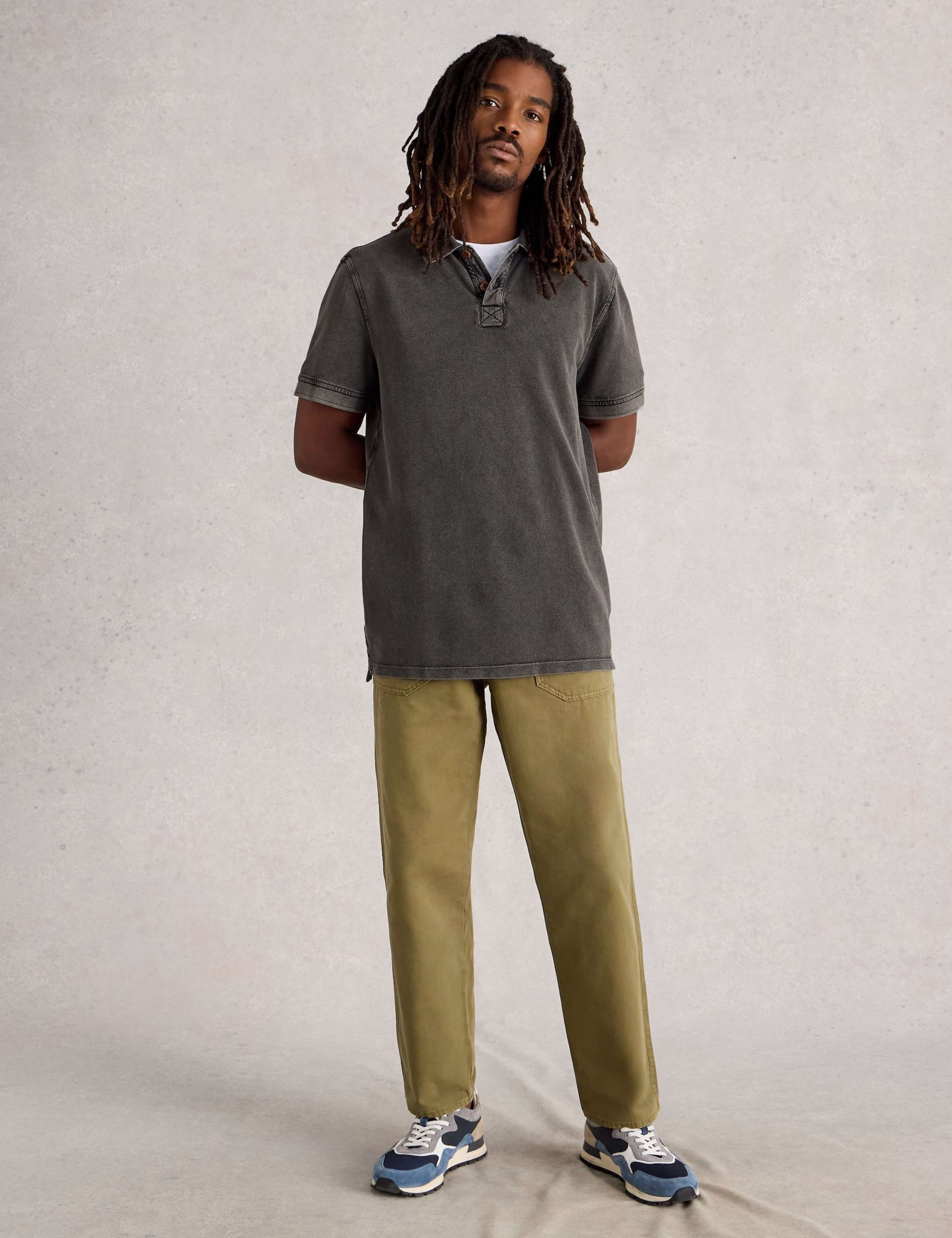 Pure Cotton Polo Shirt