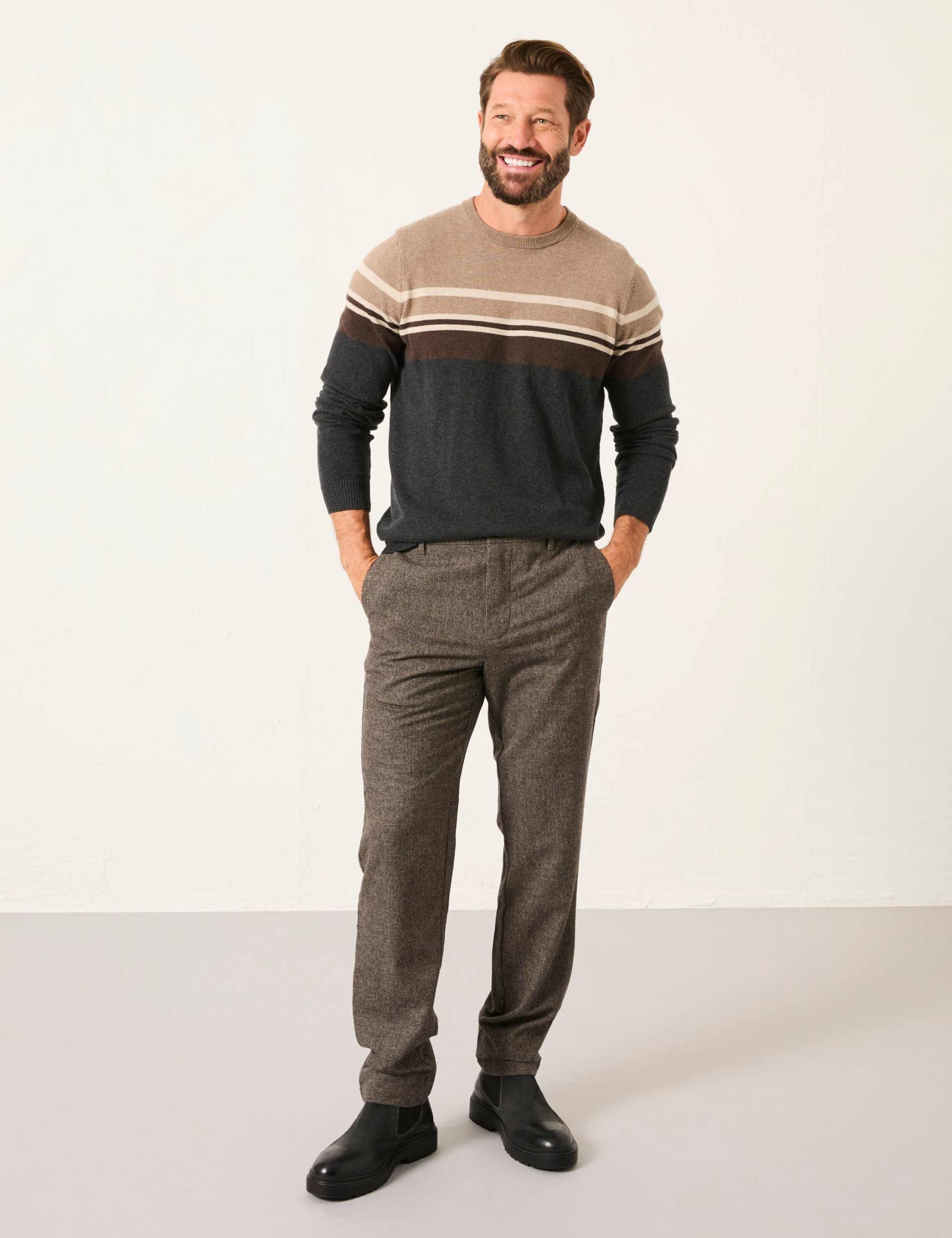 Wool Rich Trousers