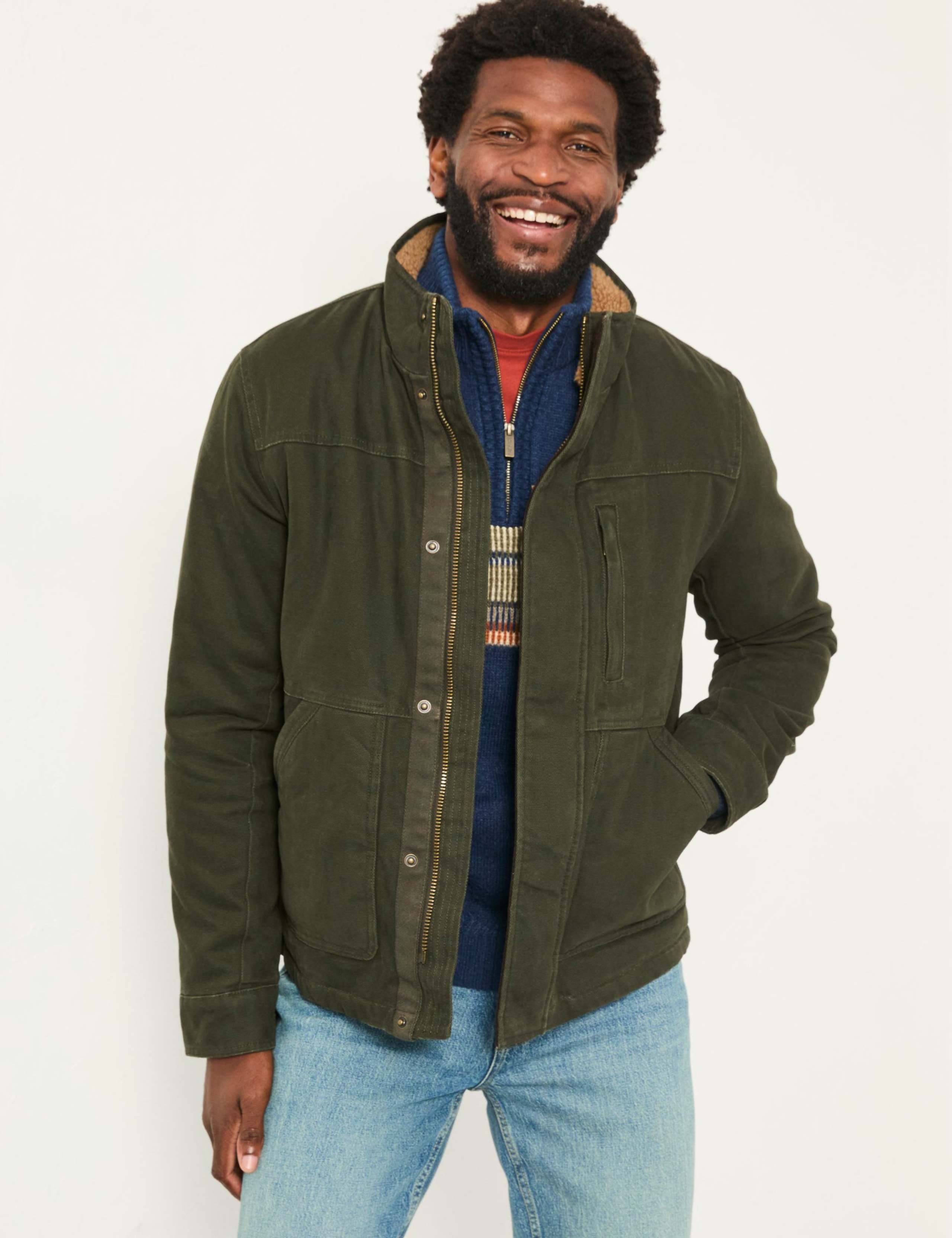 Cotton Rich Utility Jacket