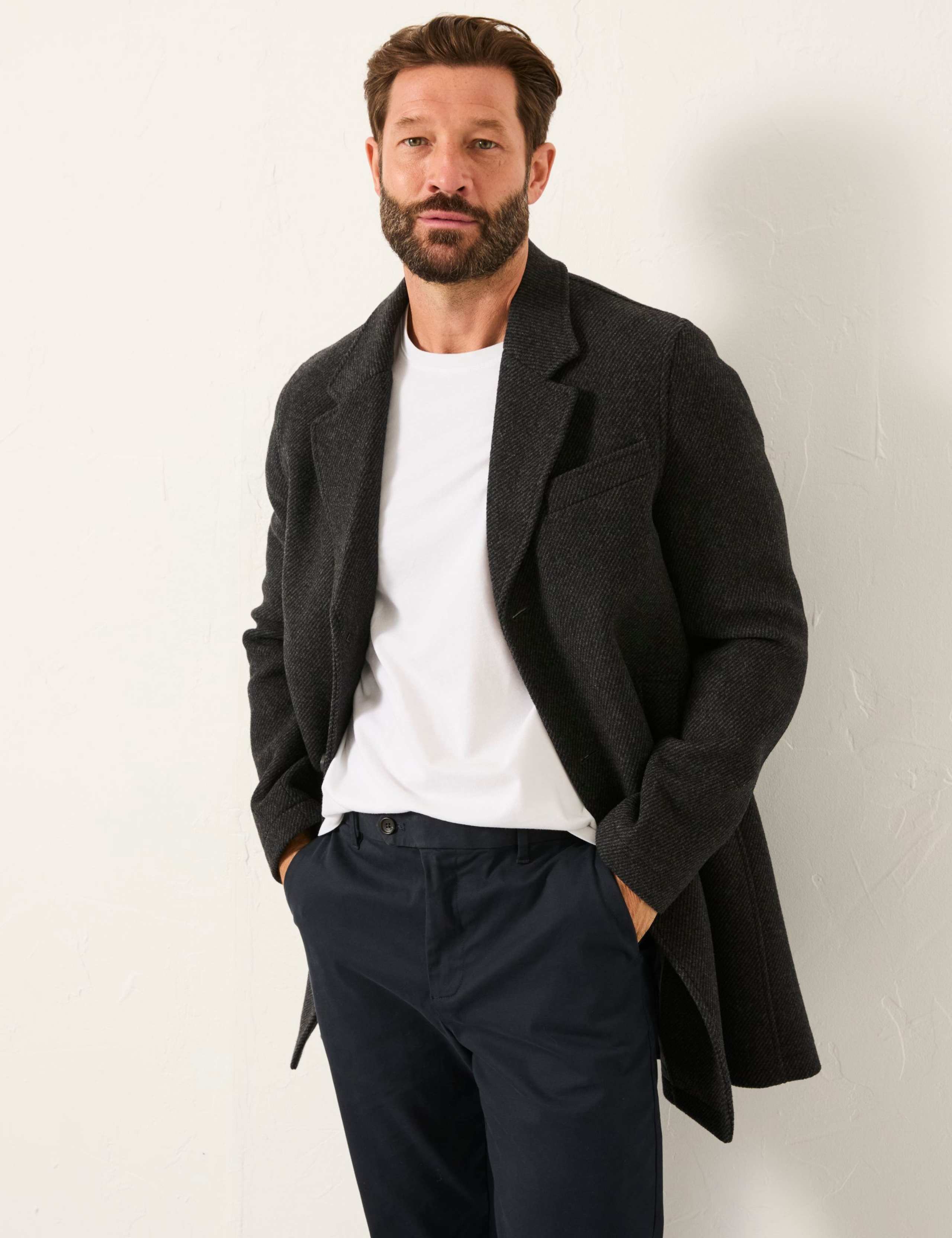 Wool Blend Topcoat