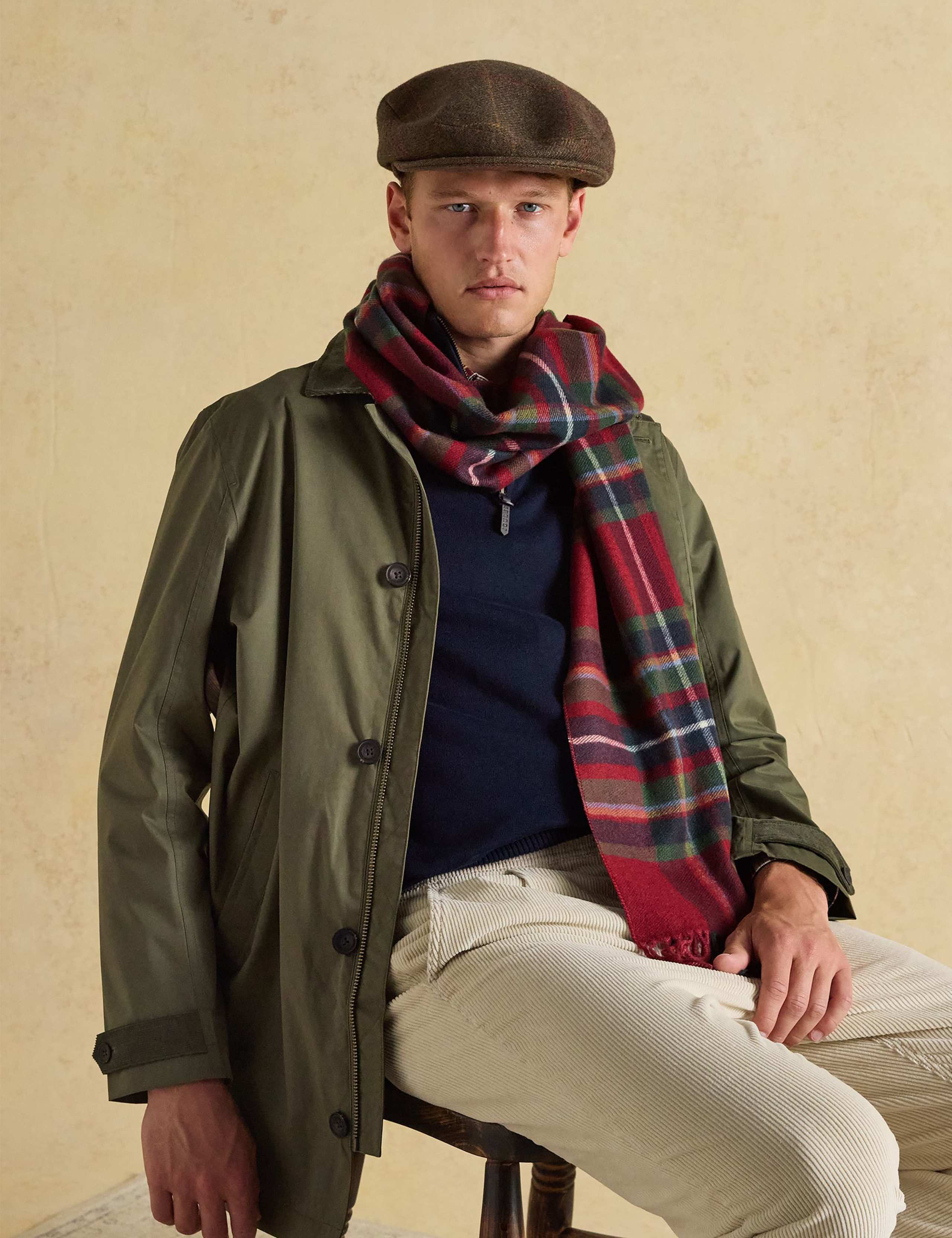Checked Scarf