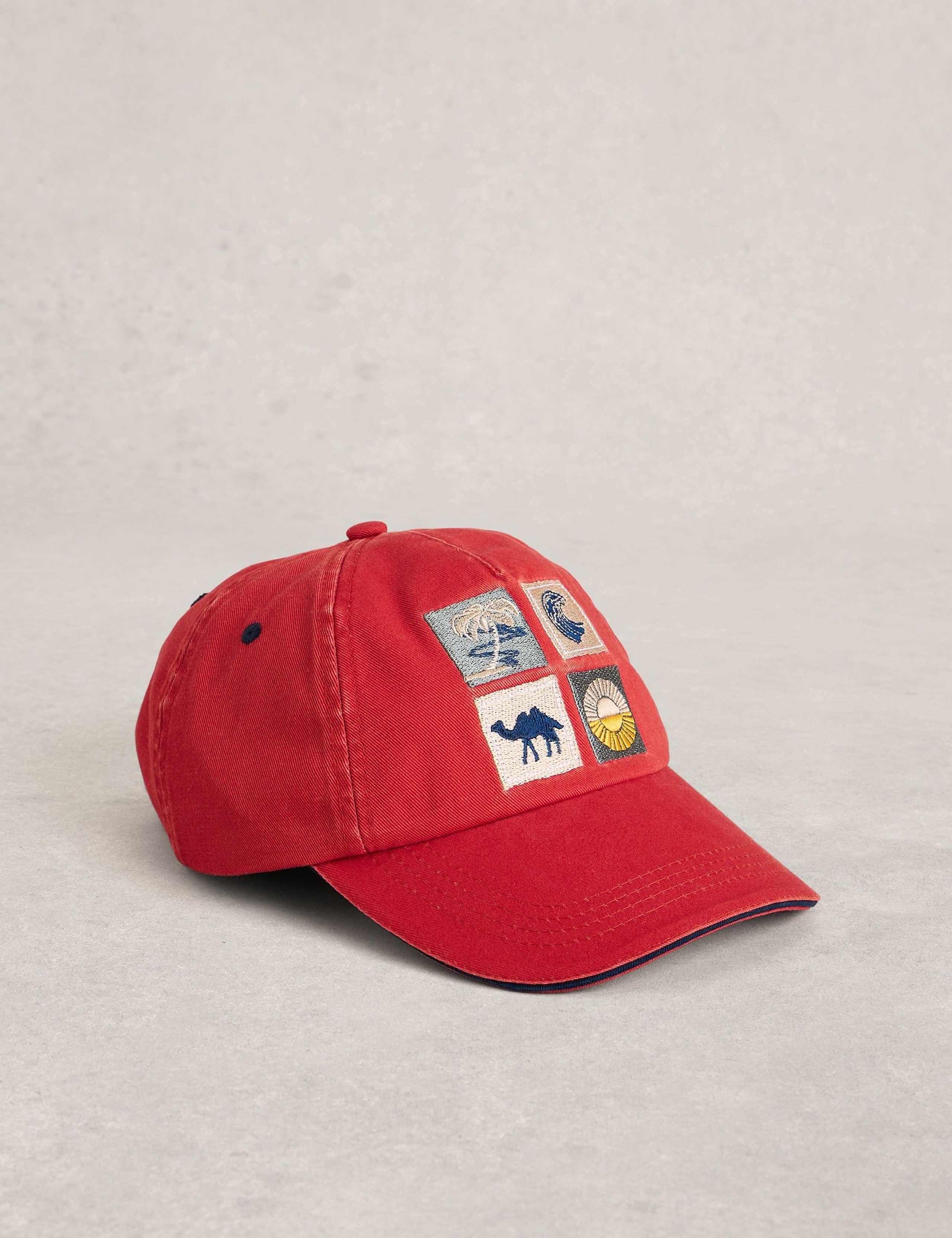 Pure Cotton Embroidered Baseball Cap