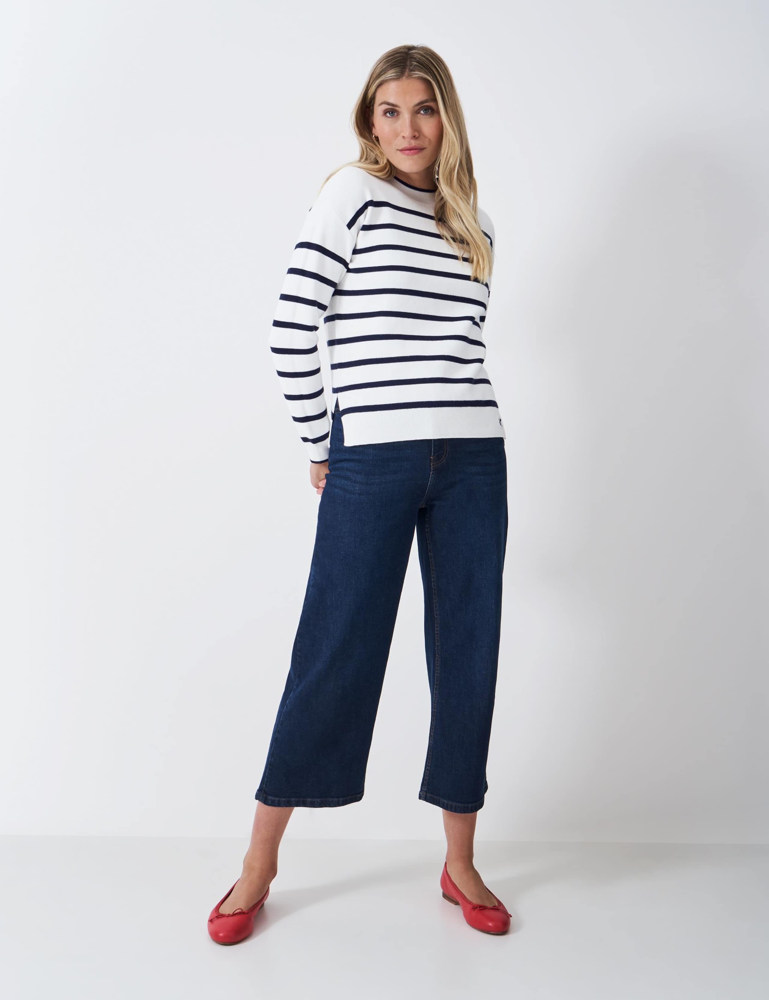 Striped Crew Neck Jumper