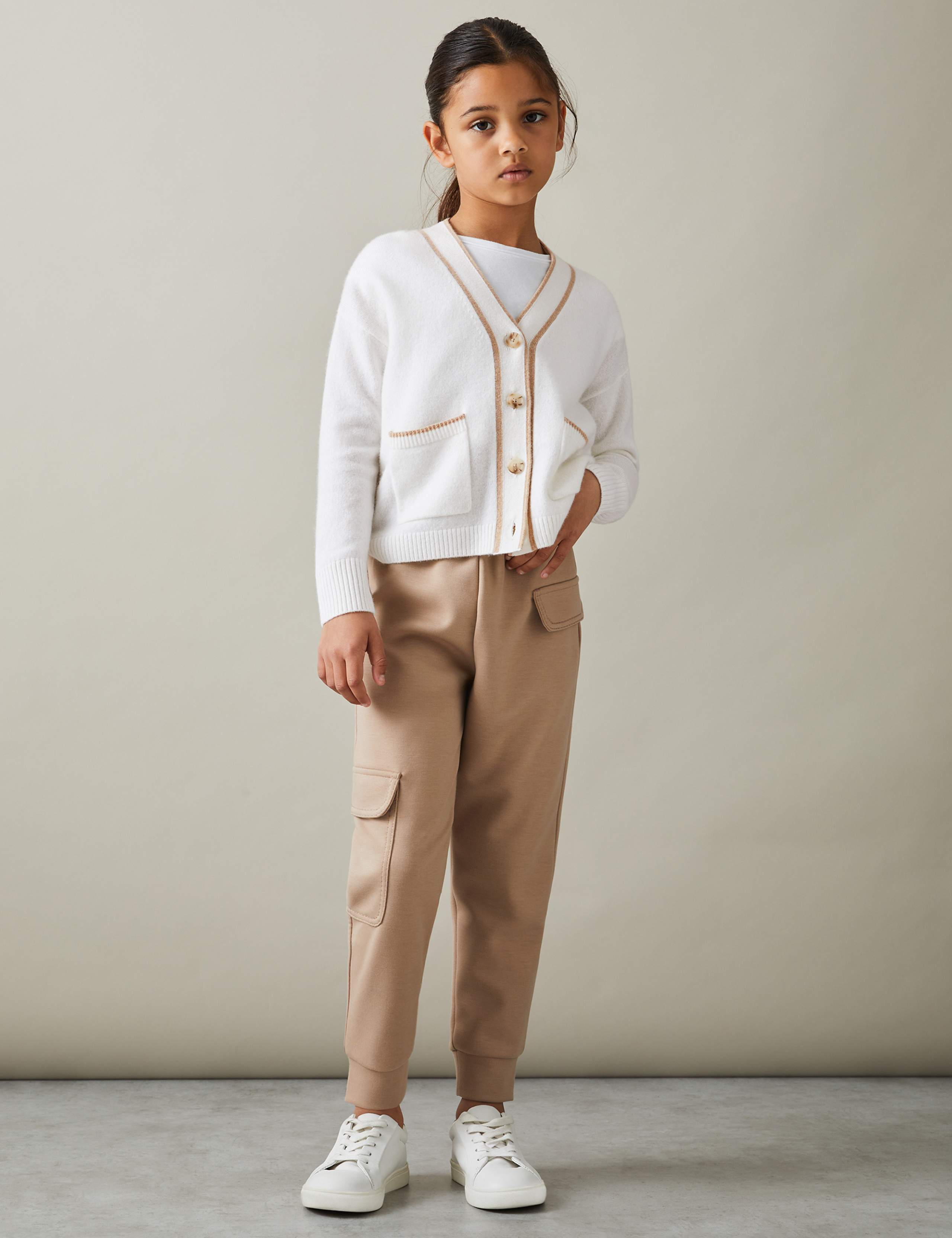 Wool Blend Cardigan (4-14 Yrs)