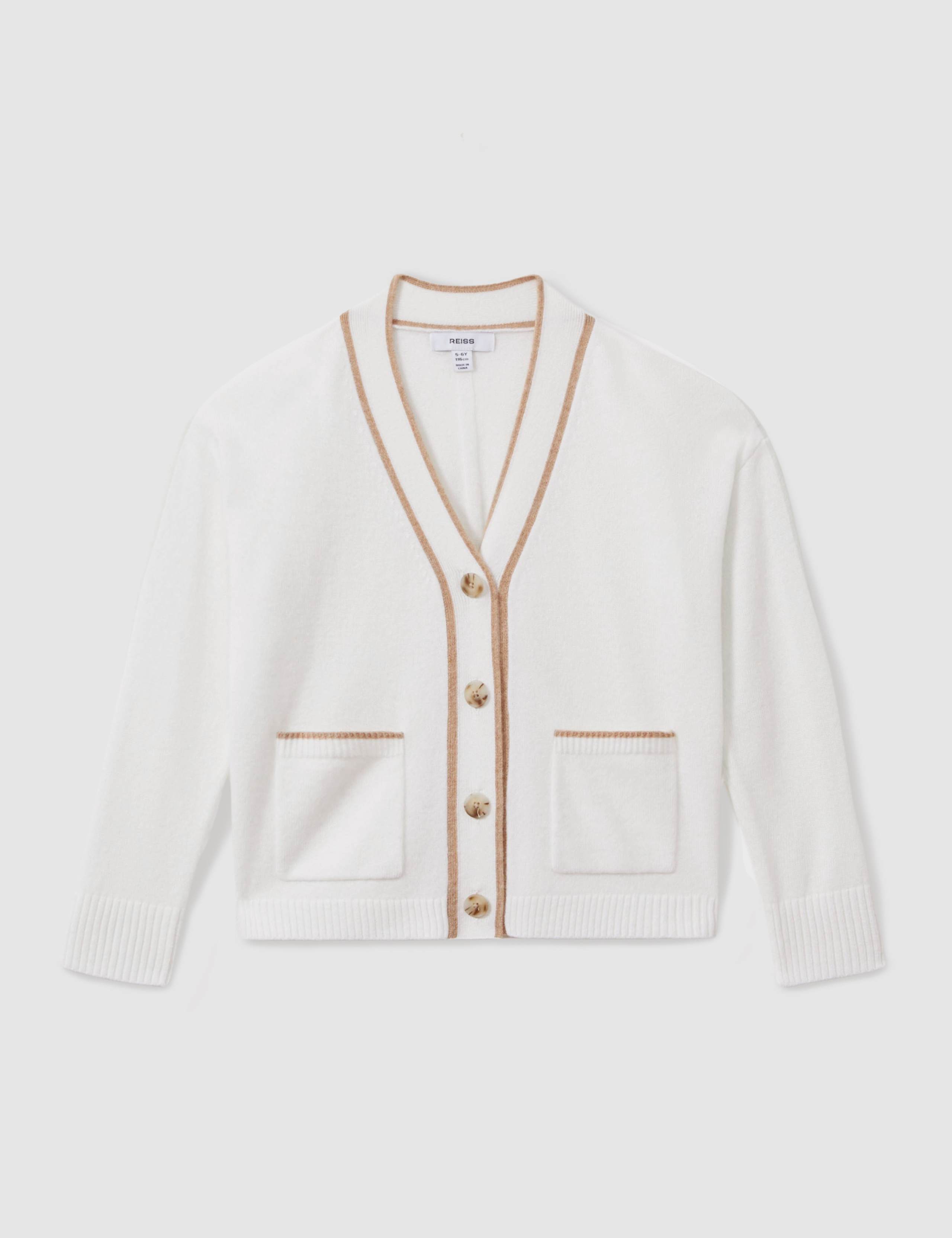 Wool Blend Cardigan (4-14 Yrs)