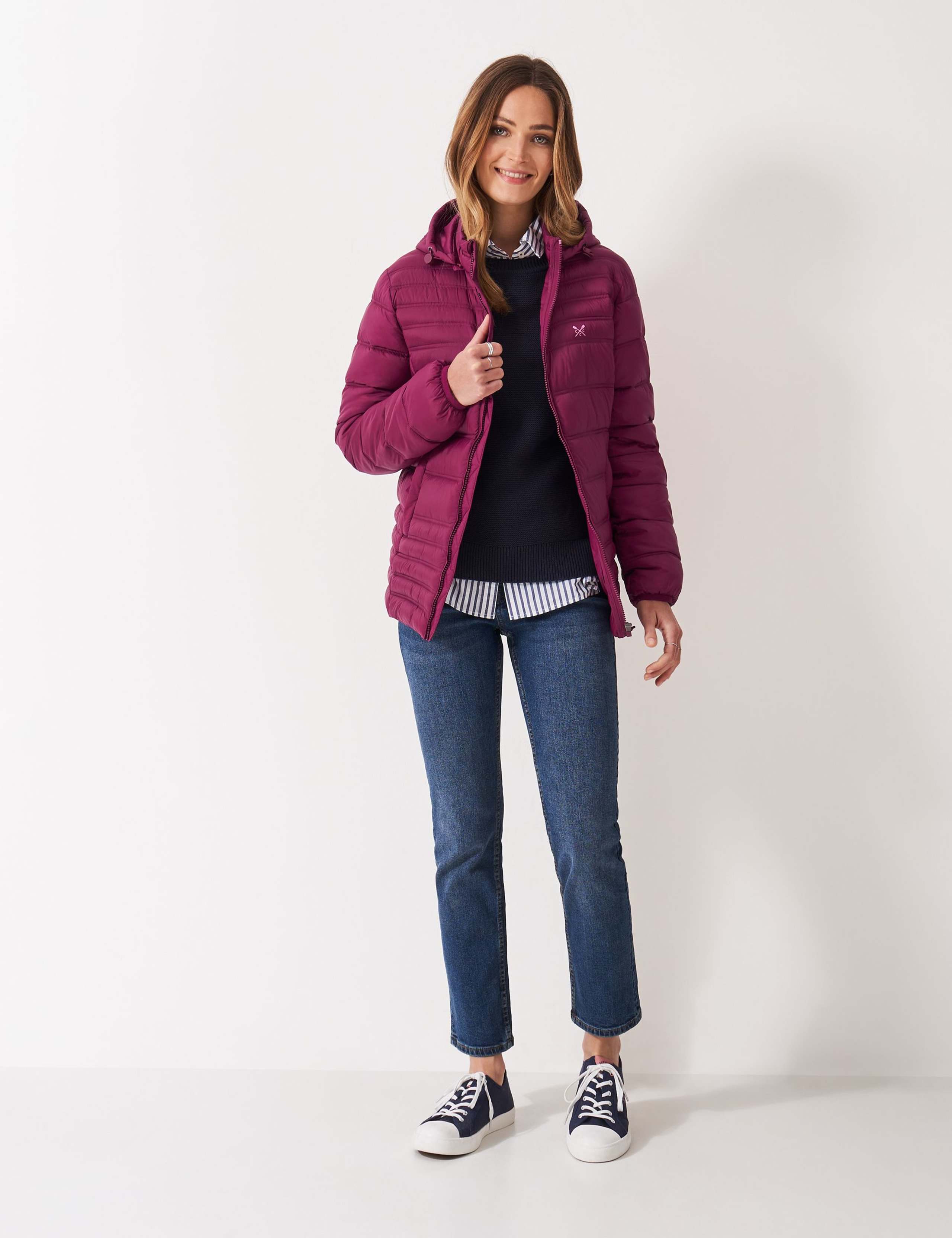 Lightweight Padded Hooded Puffer Jacket