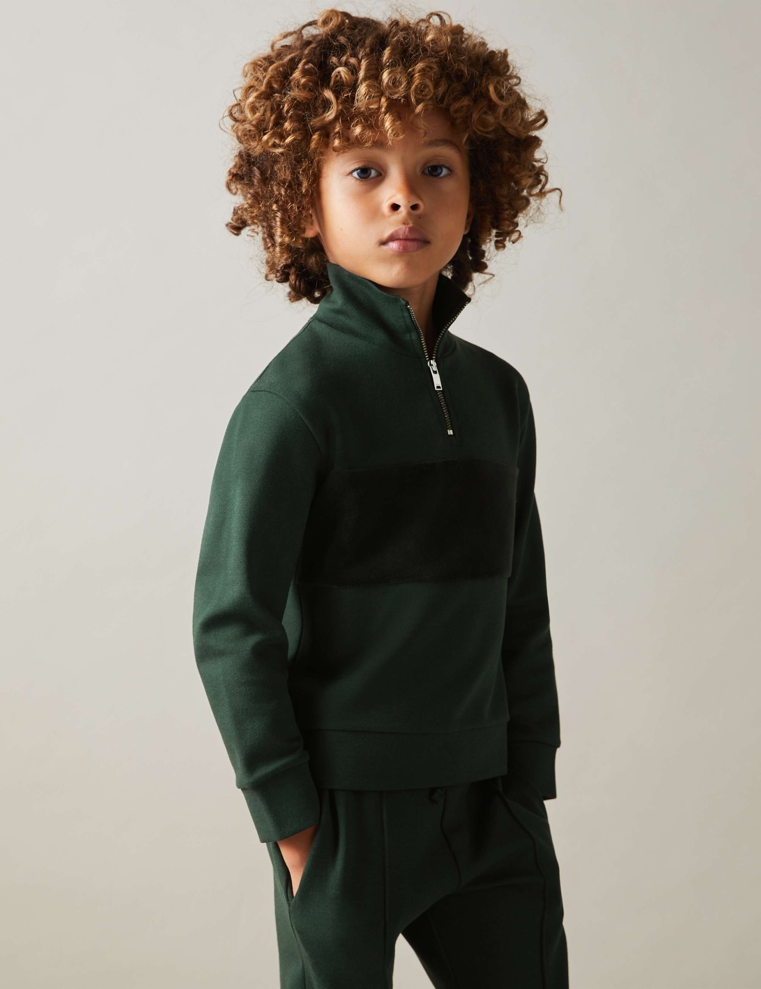 Half Zip Sweatshirt (3-14 Yrs)