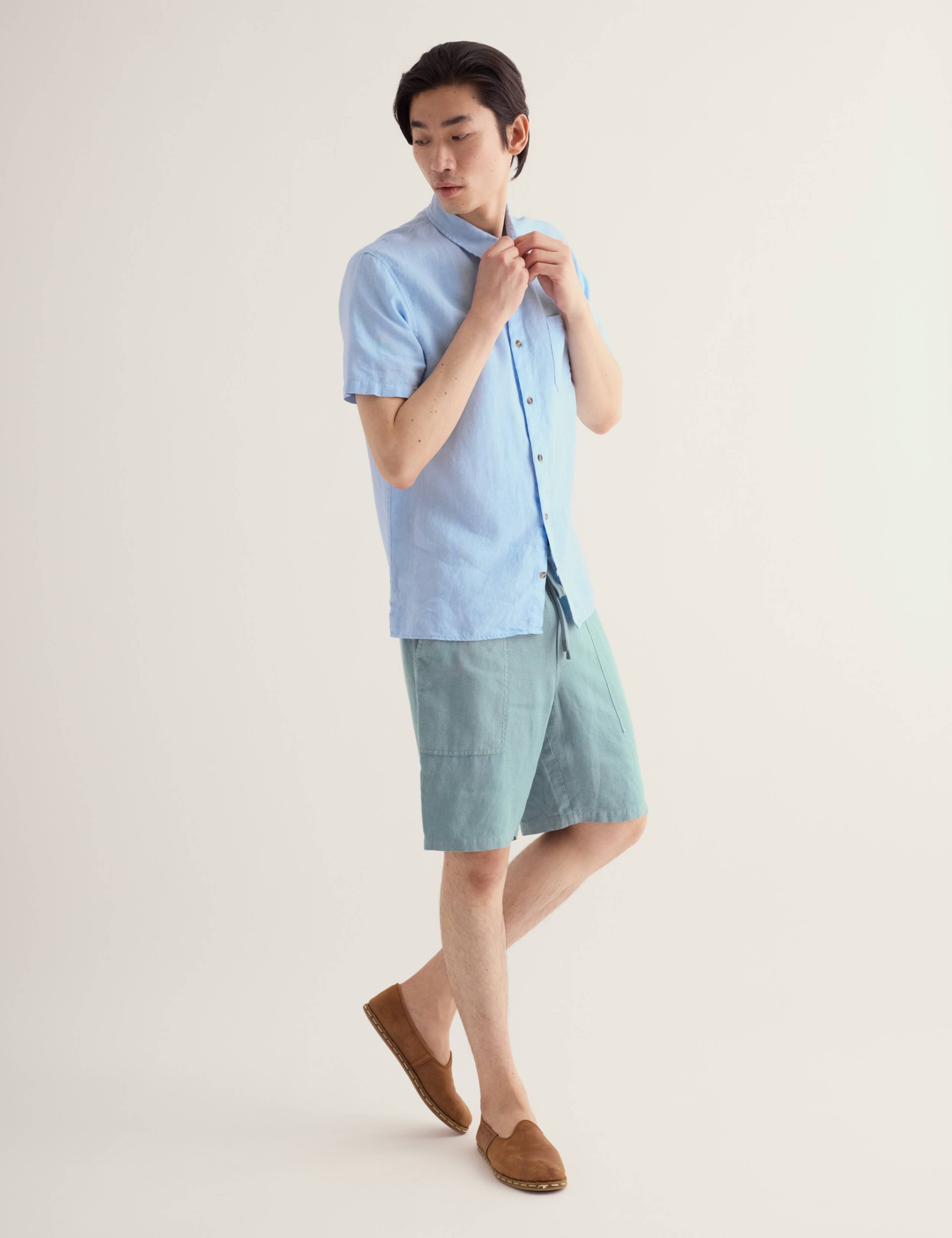 Pure Linen Shorts