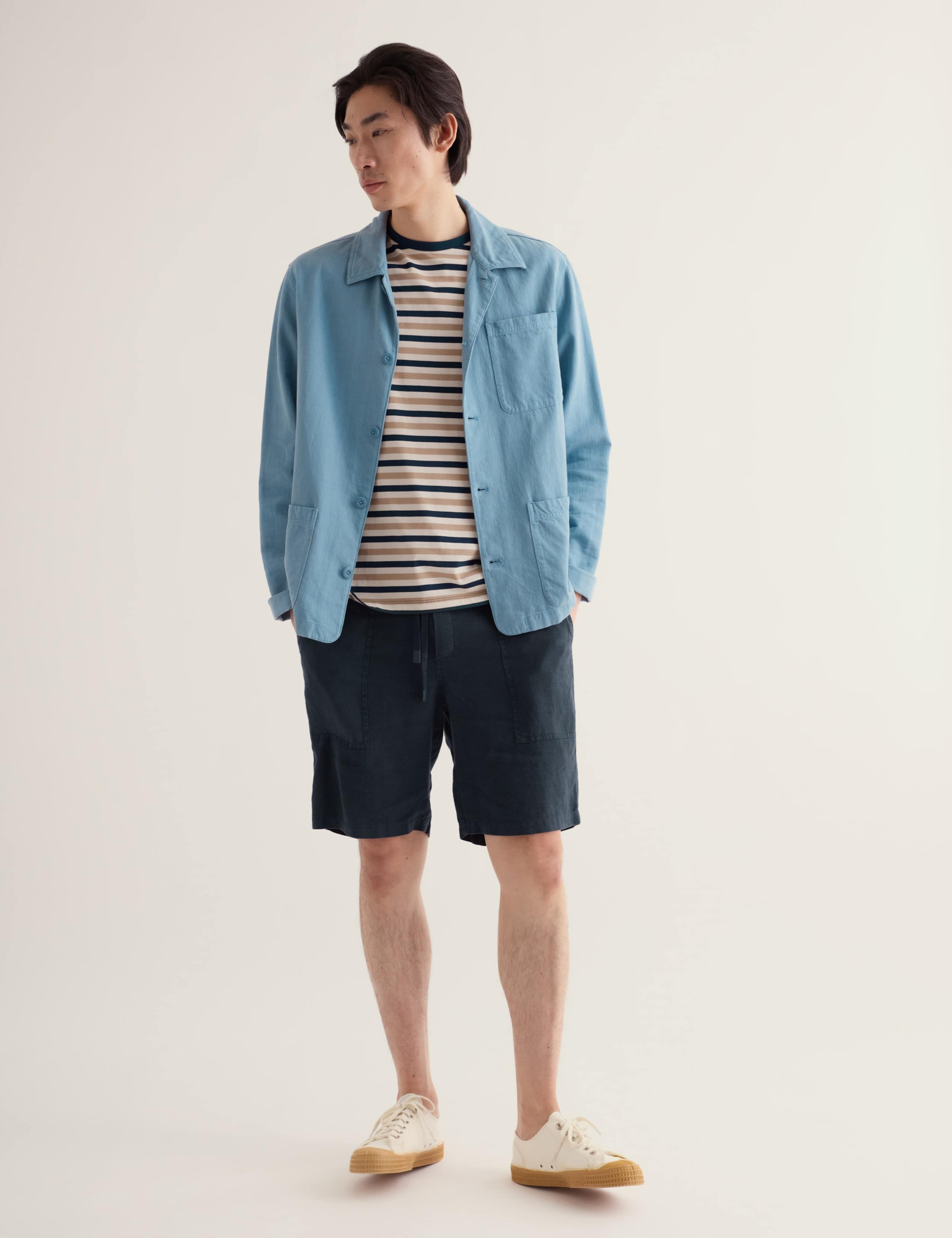 Pure Linen Shorts