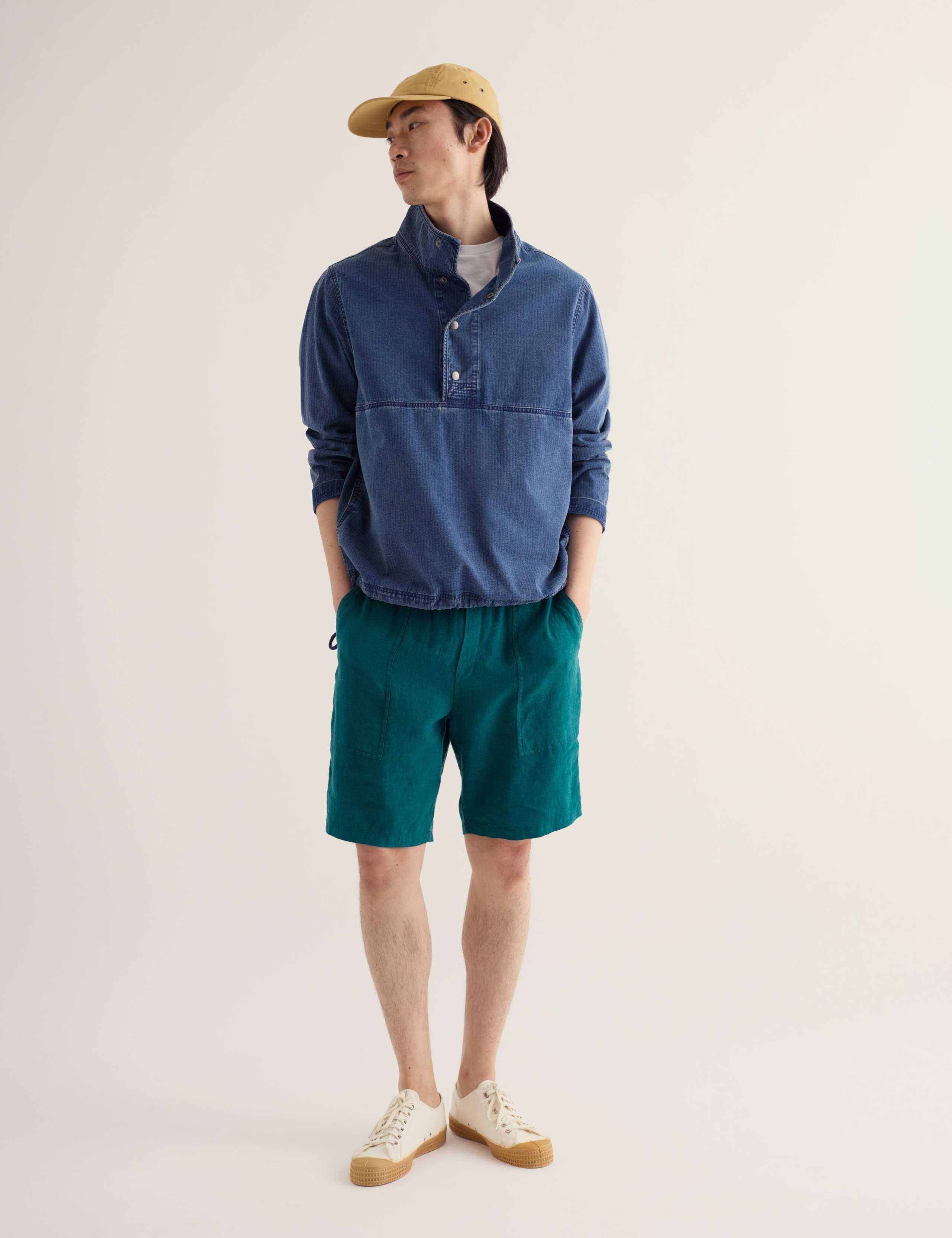 Pure Linen Shorts