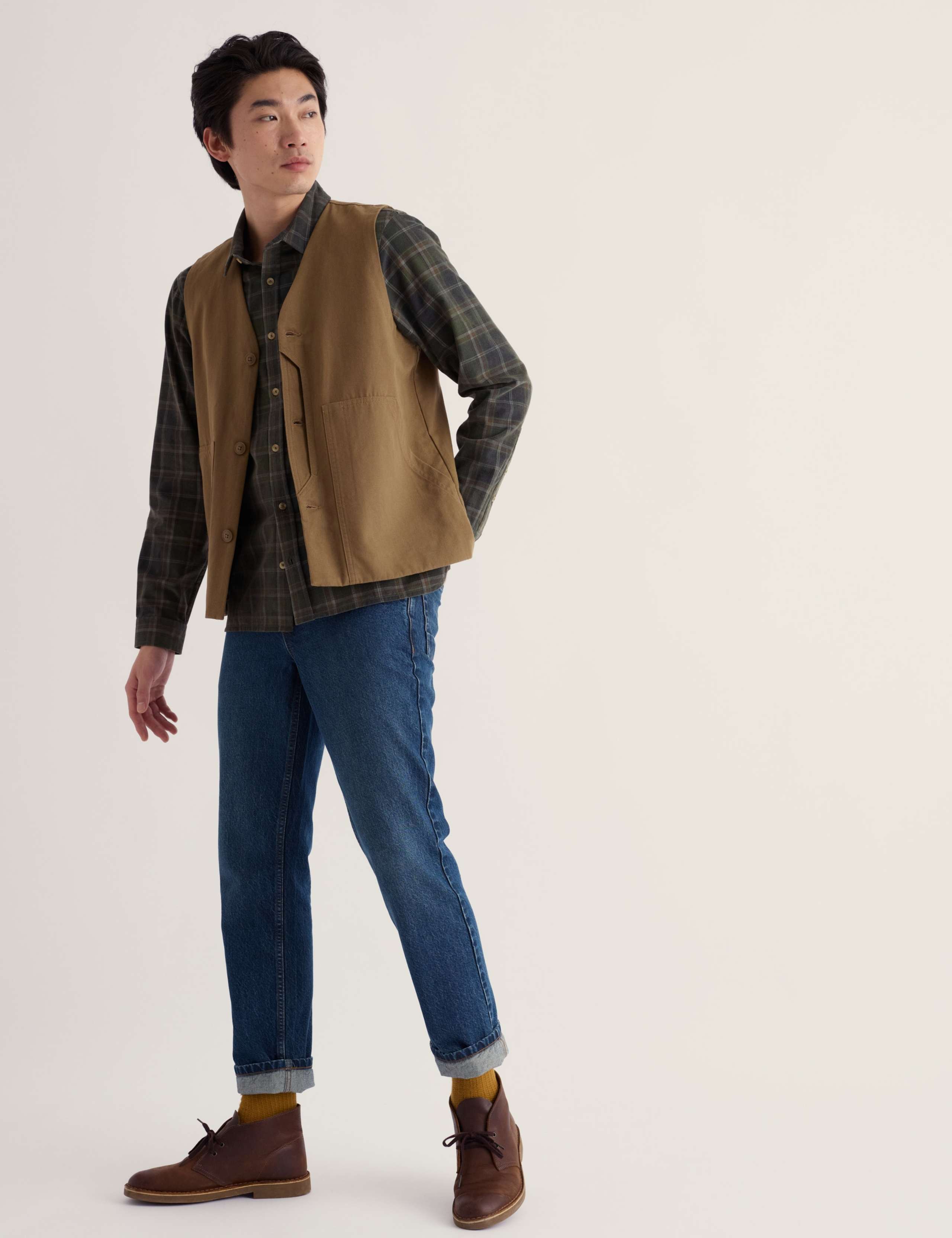 Pure Cotton Waistcoat