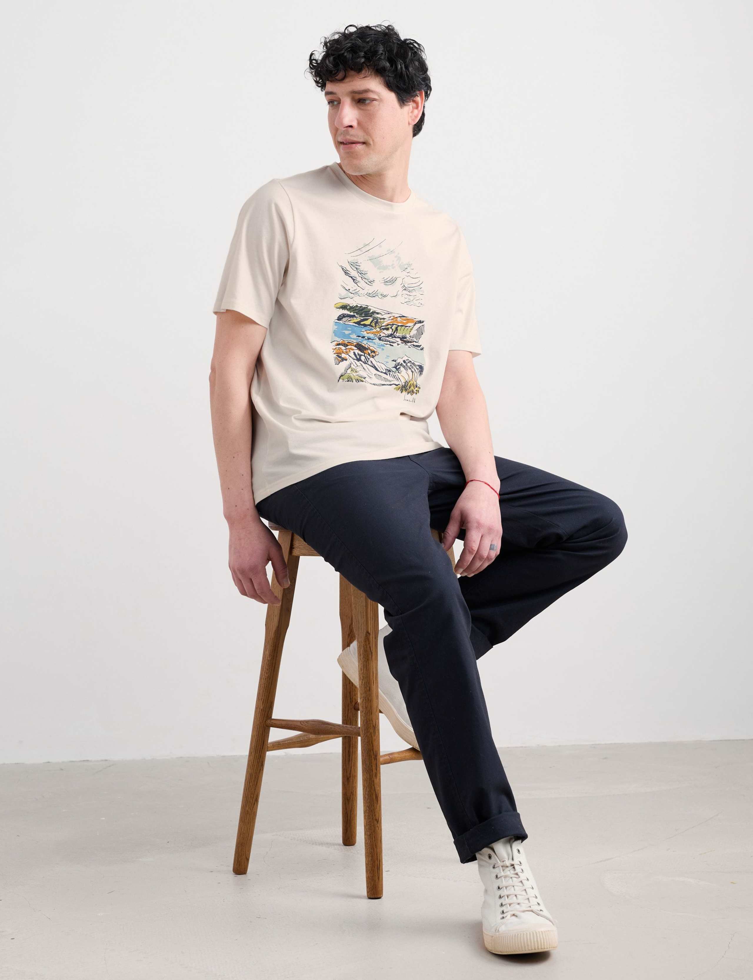 Pure Cotton Nature Graphic T-Shirt