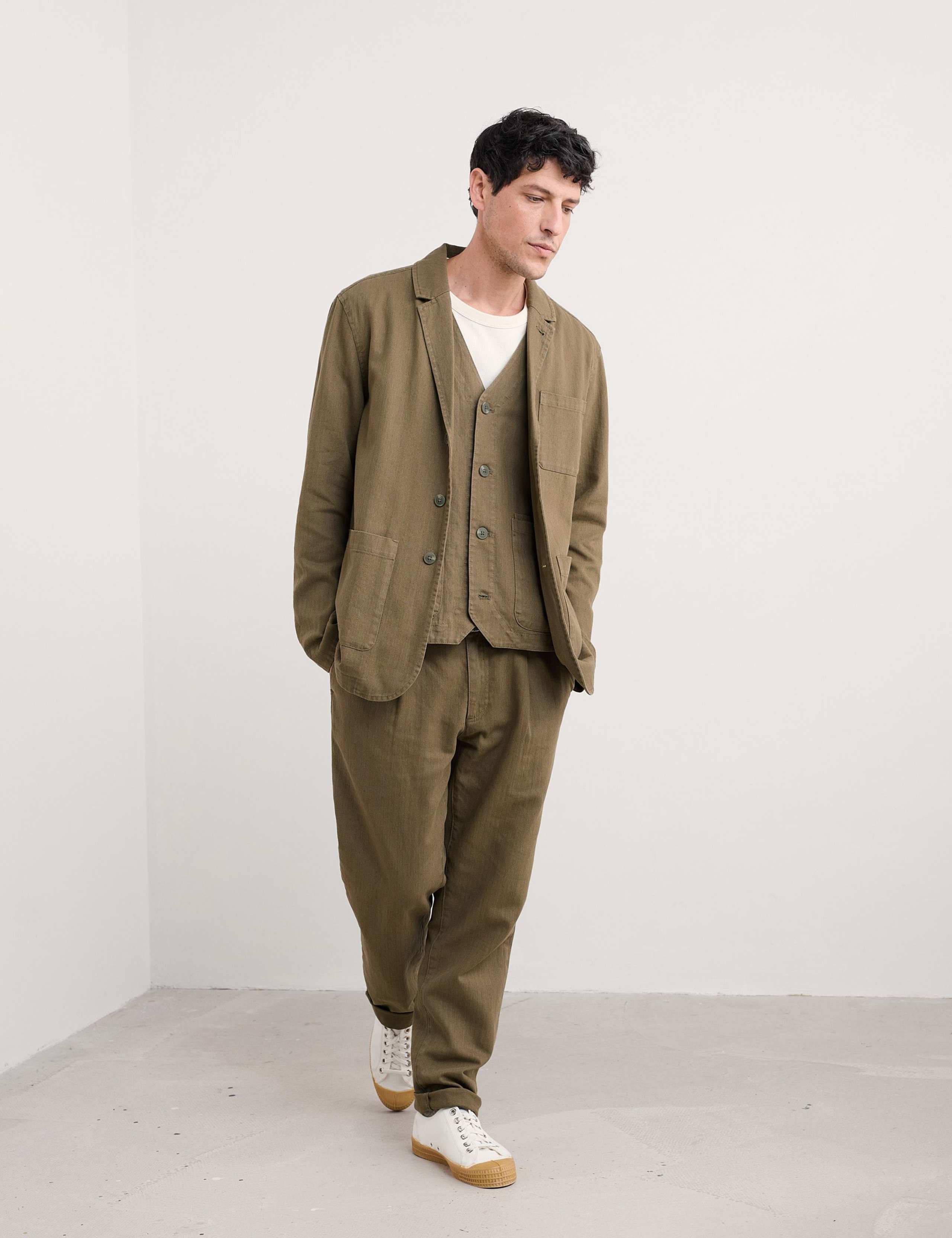 Linen Rich Revere Jacket