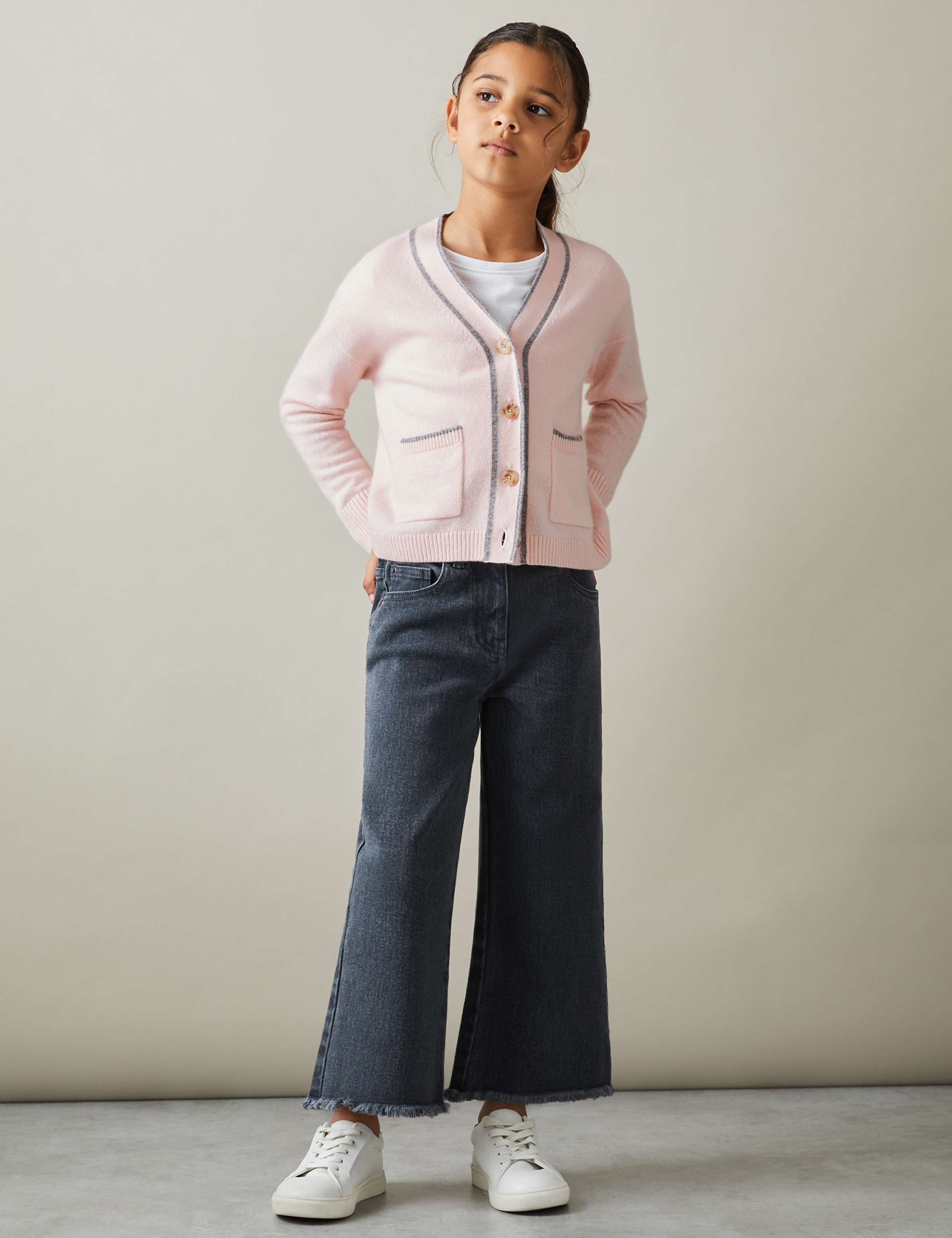Wool Blend Cardigan (4-14 Yrs)