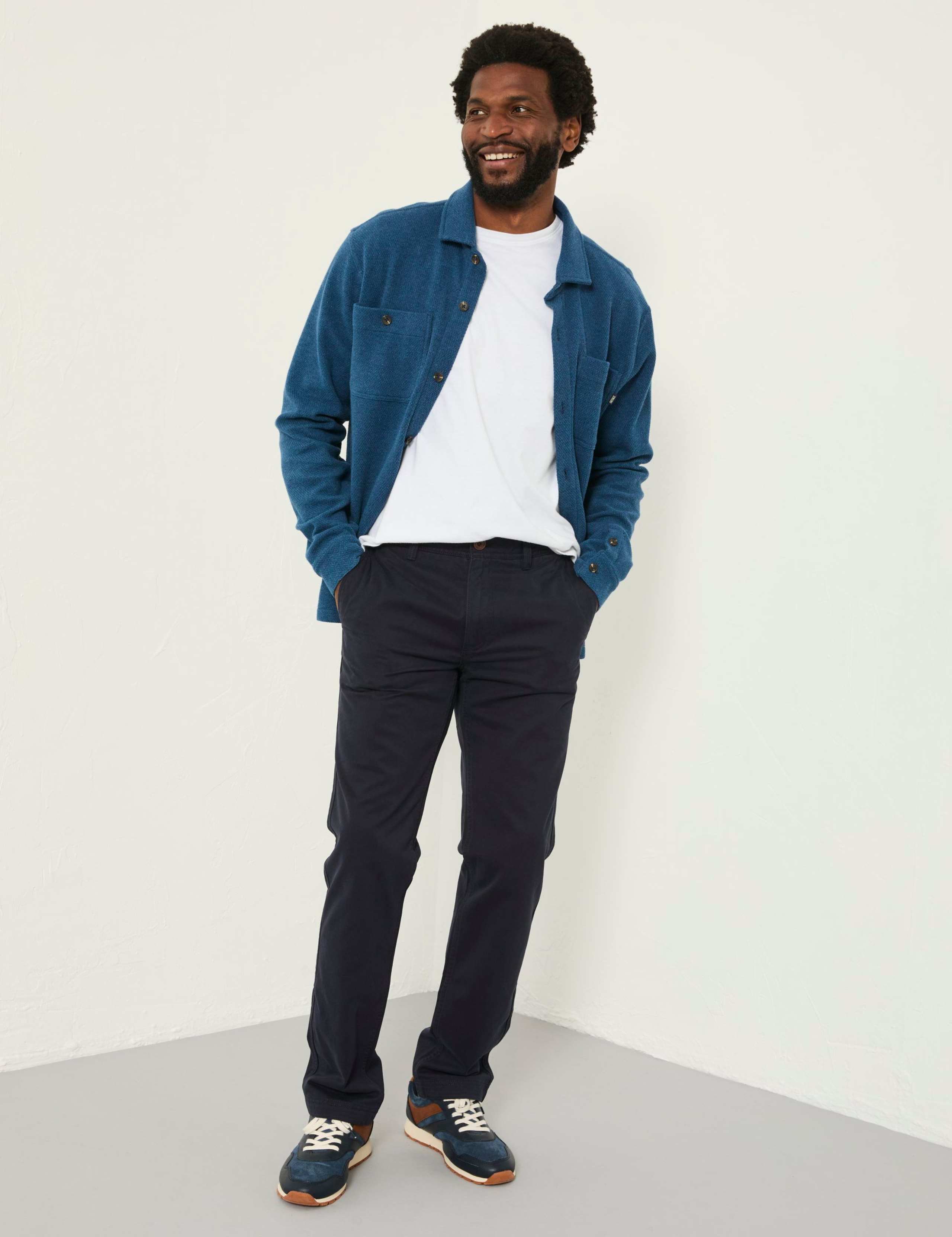 Pure Cotton Modern Coastal Chinos