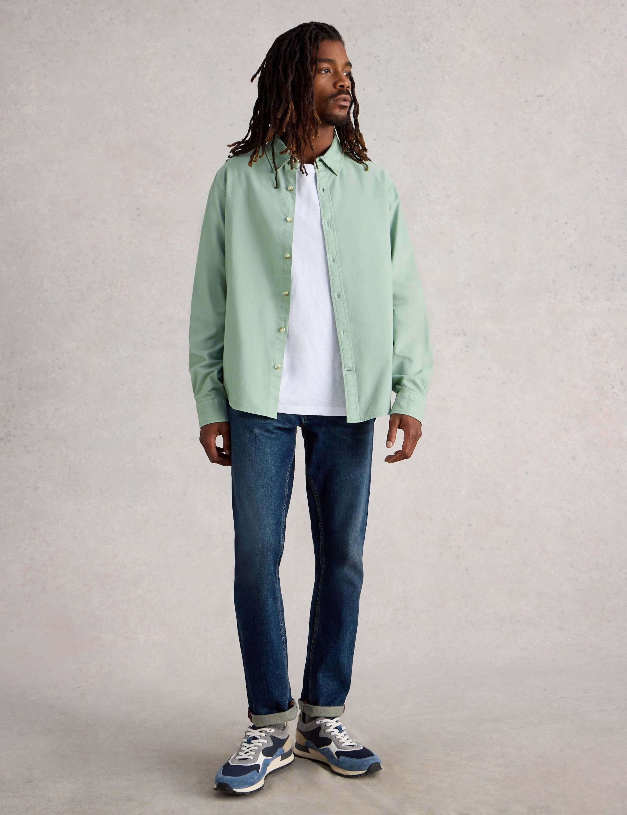 Regular Fit Pure Cotton Oxford Shirt