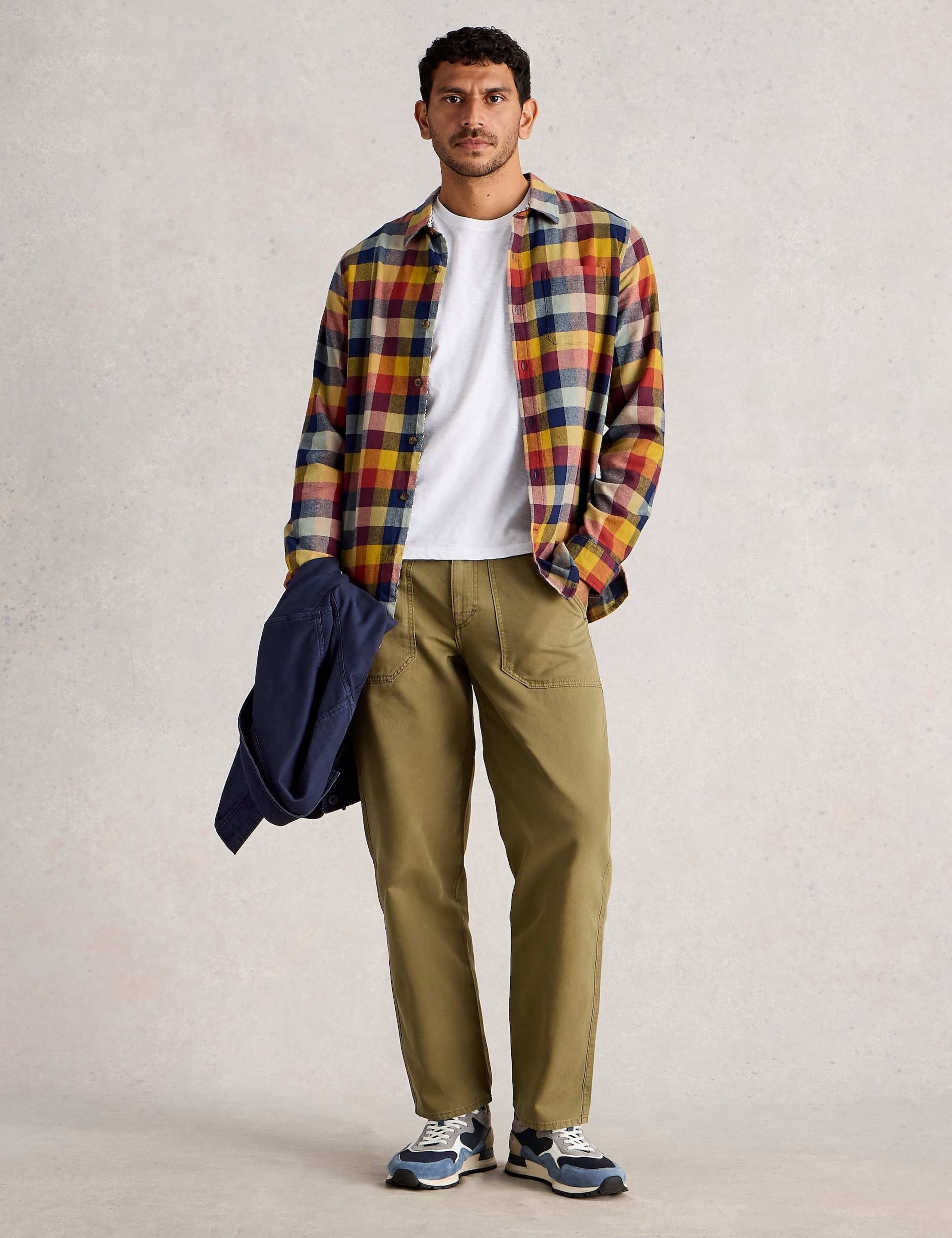 Pure Cotton Checked Shirt