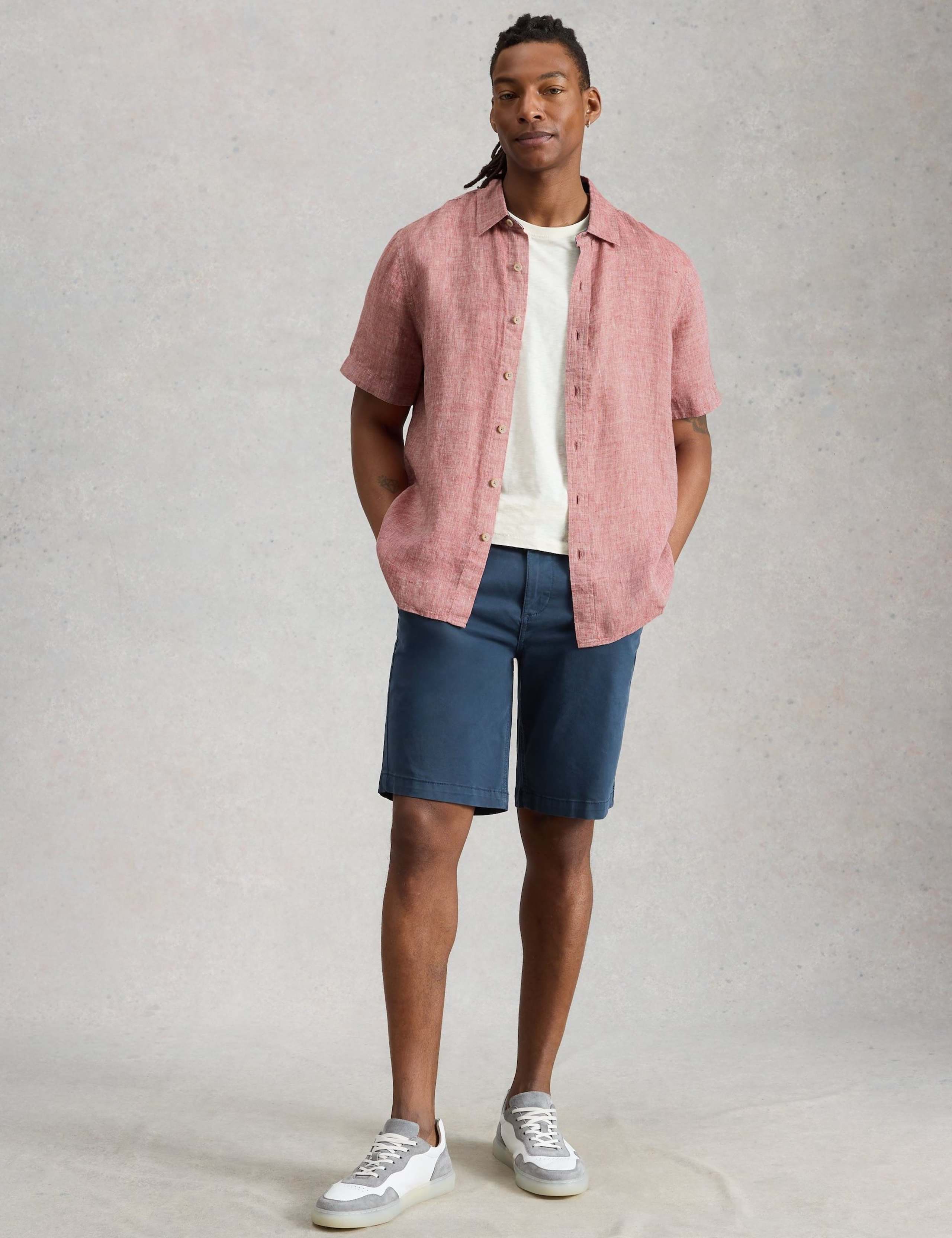 Pure Linen Short Sleeve Shirt