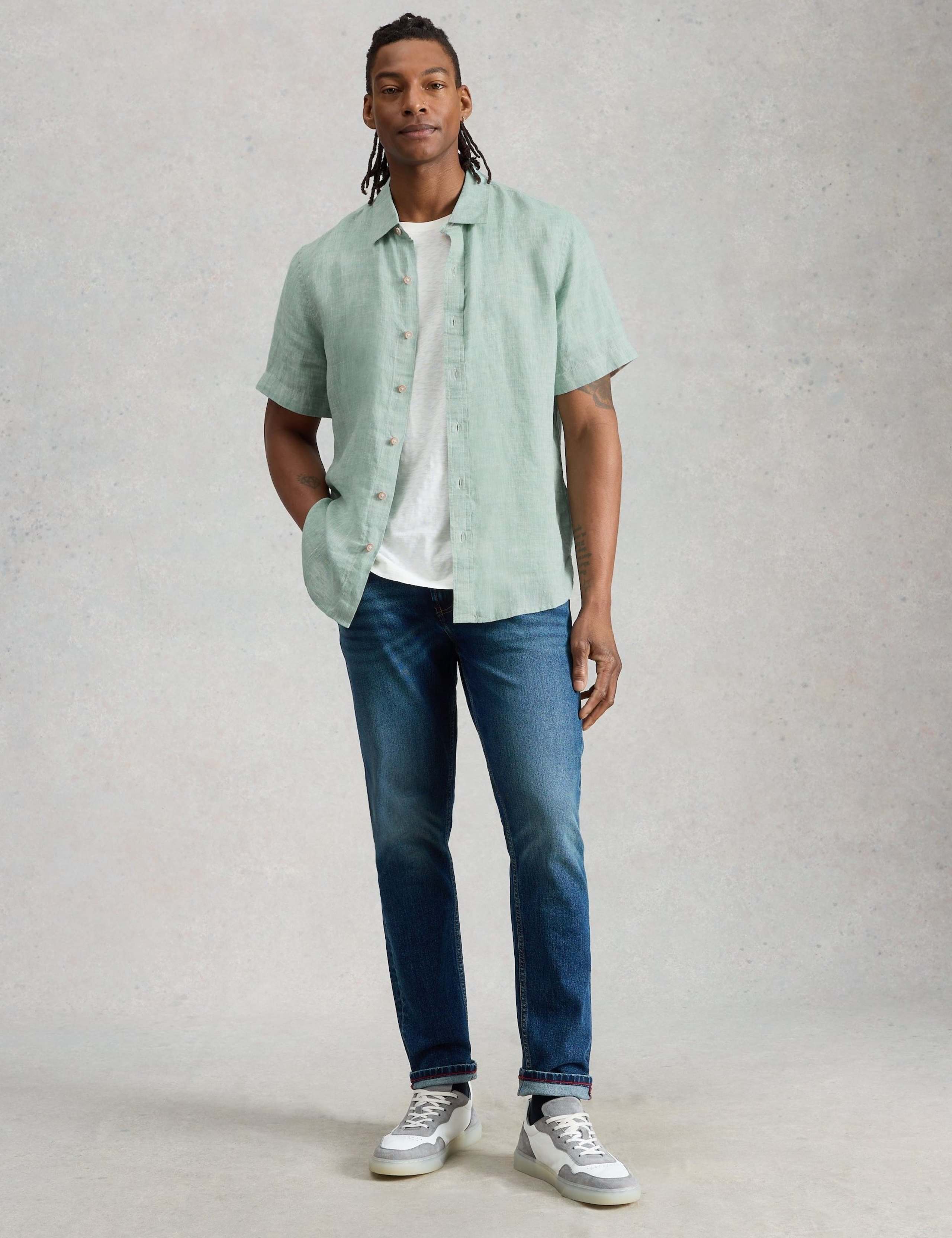 Pure Linen Short Sleeve Shirt