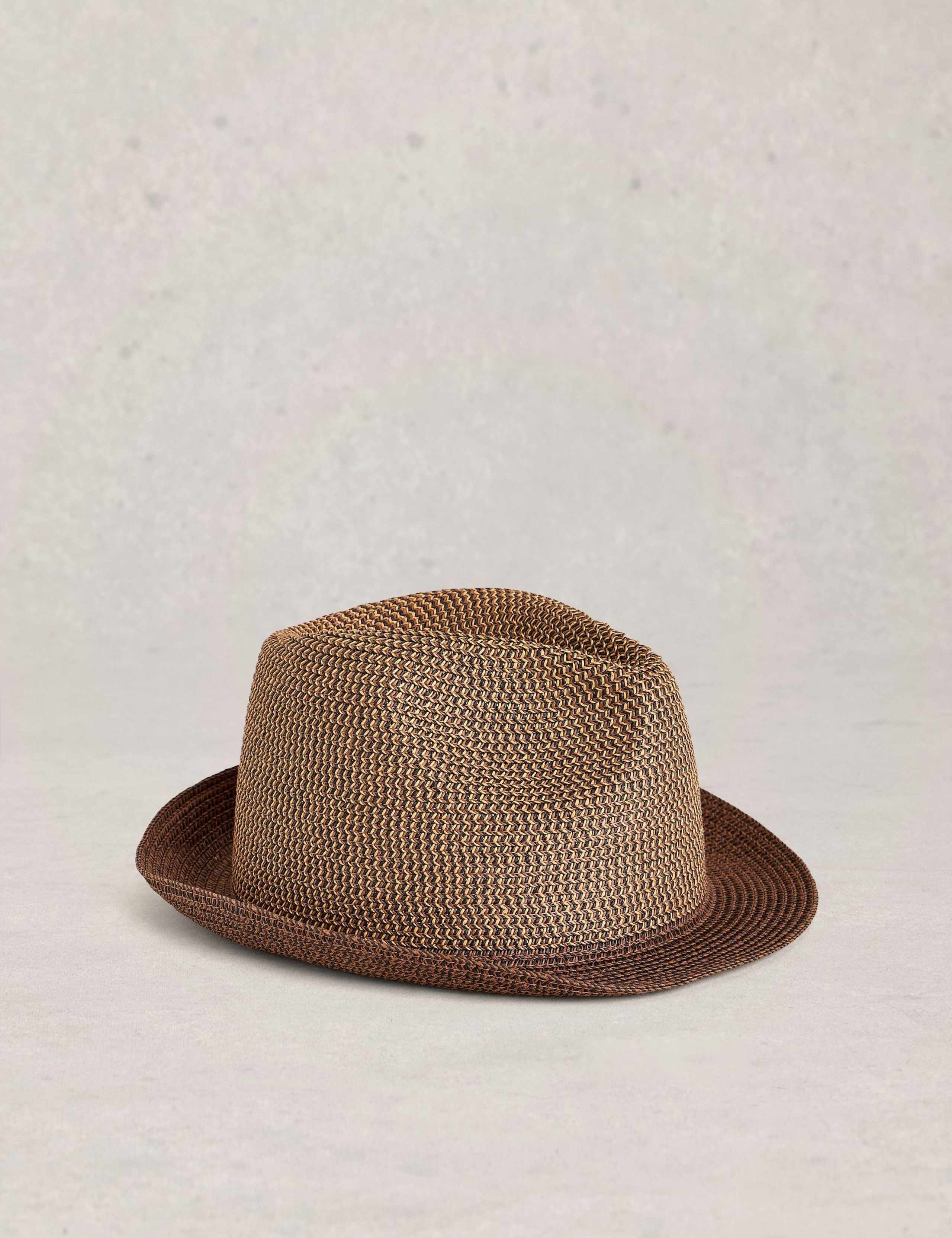 Straw Trilby Hat