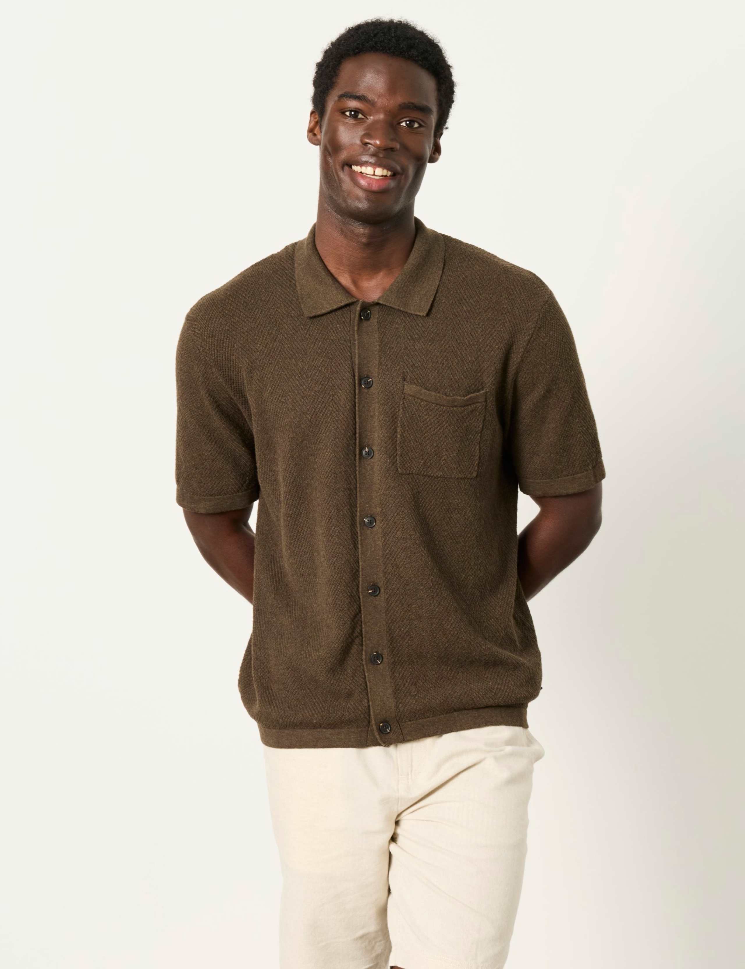 Regular Fit Pure Cotton Portloe Shirt