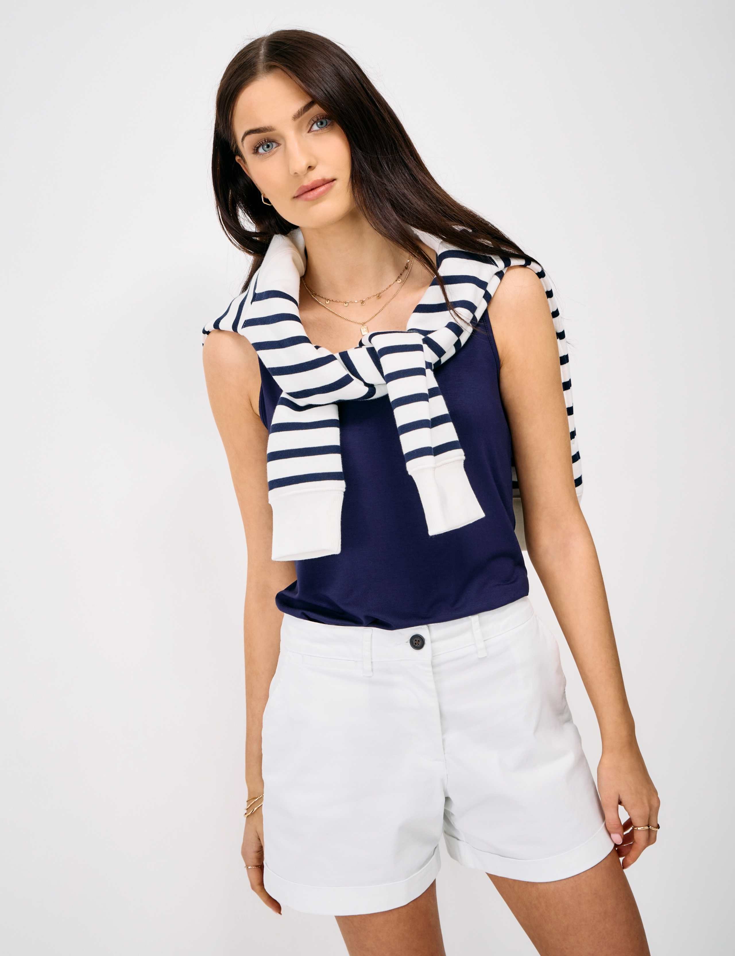 Modal Rich Scoop Neck Vest Top