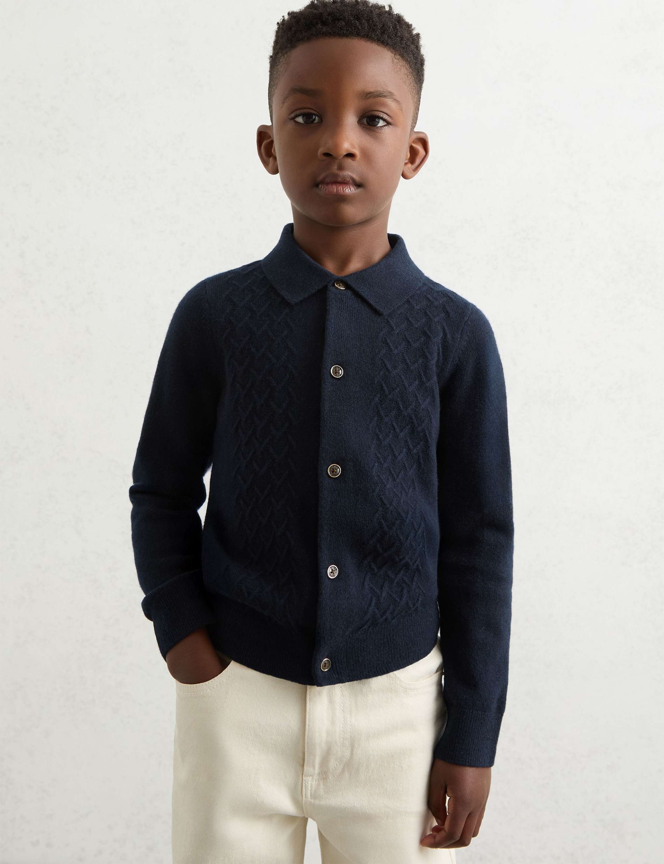 Pure Wool Cardigan (3-14 Yrs)