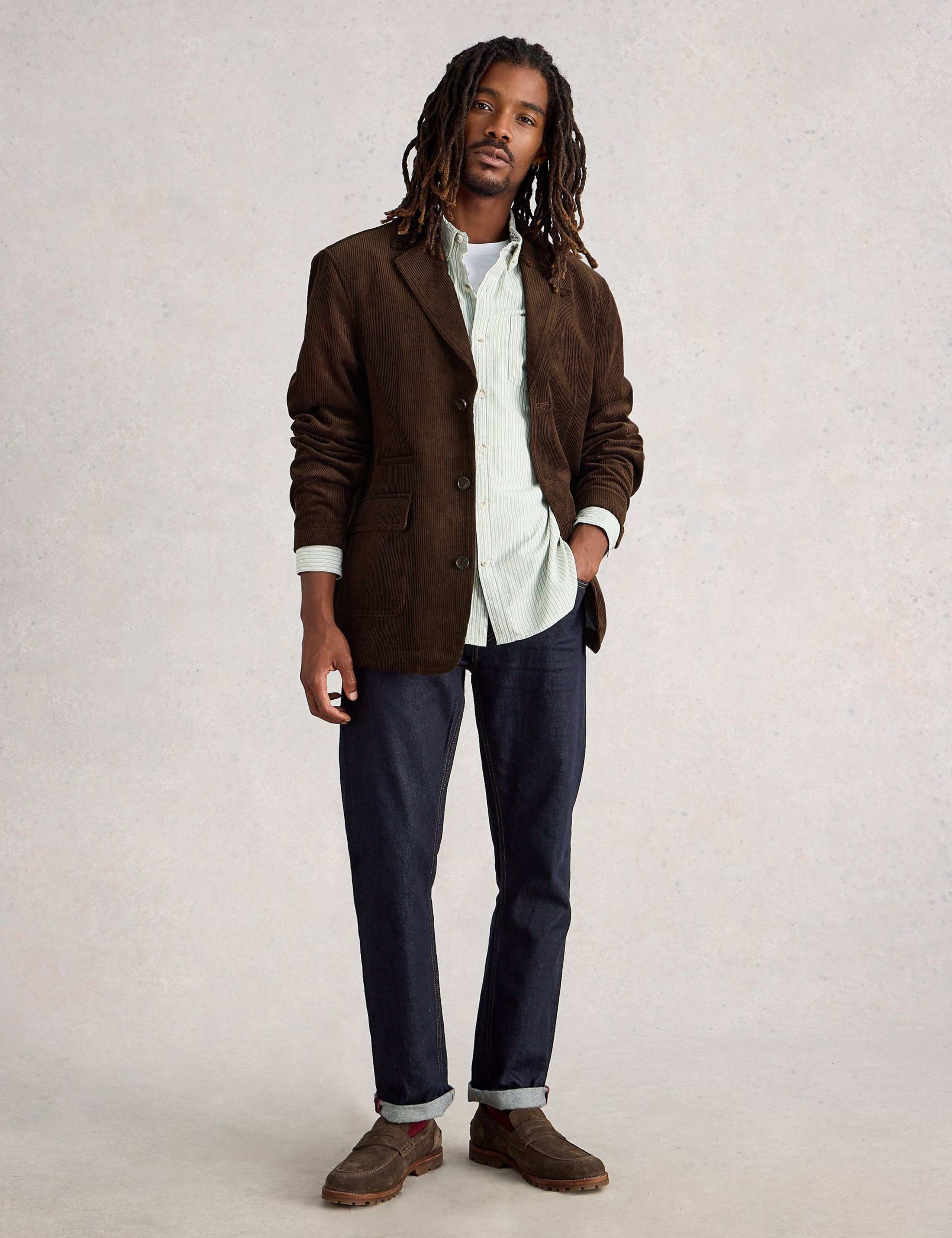 Regular Fit Corduroy Blazer