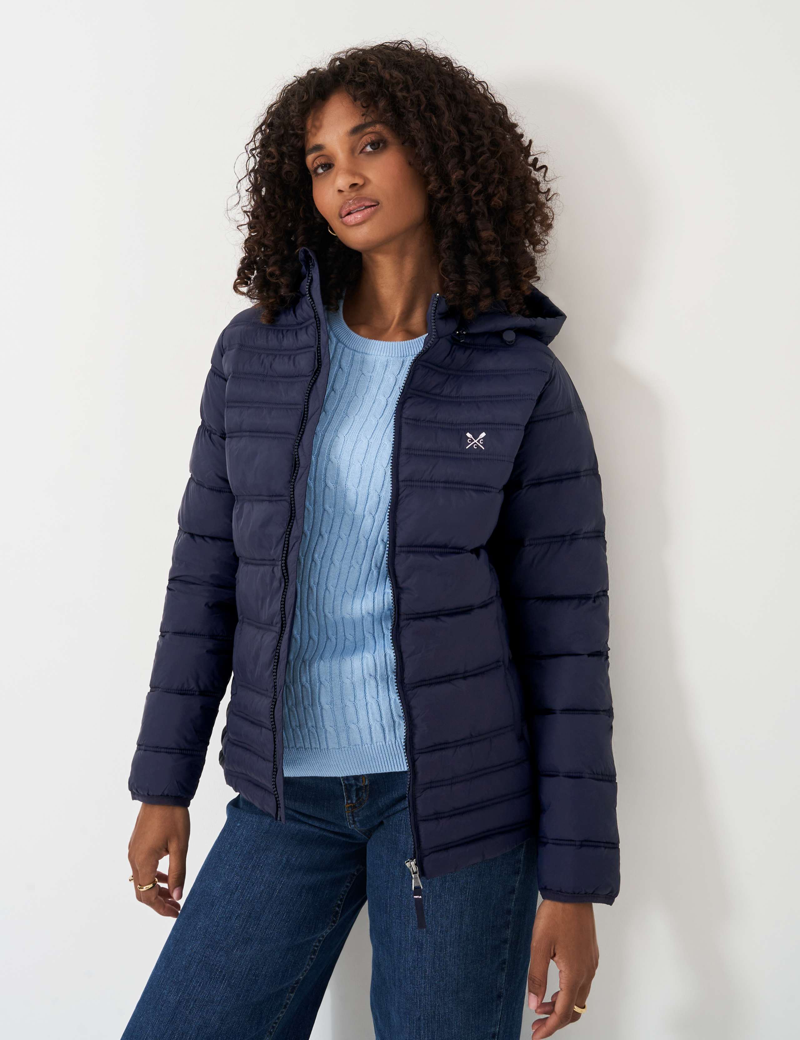 Lightweight Padded Hooded Jacket