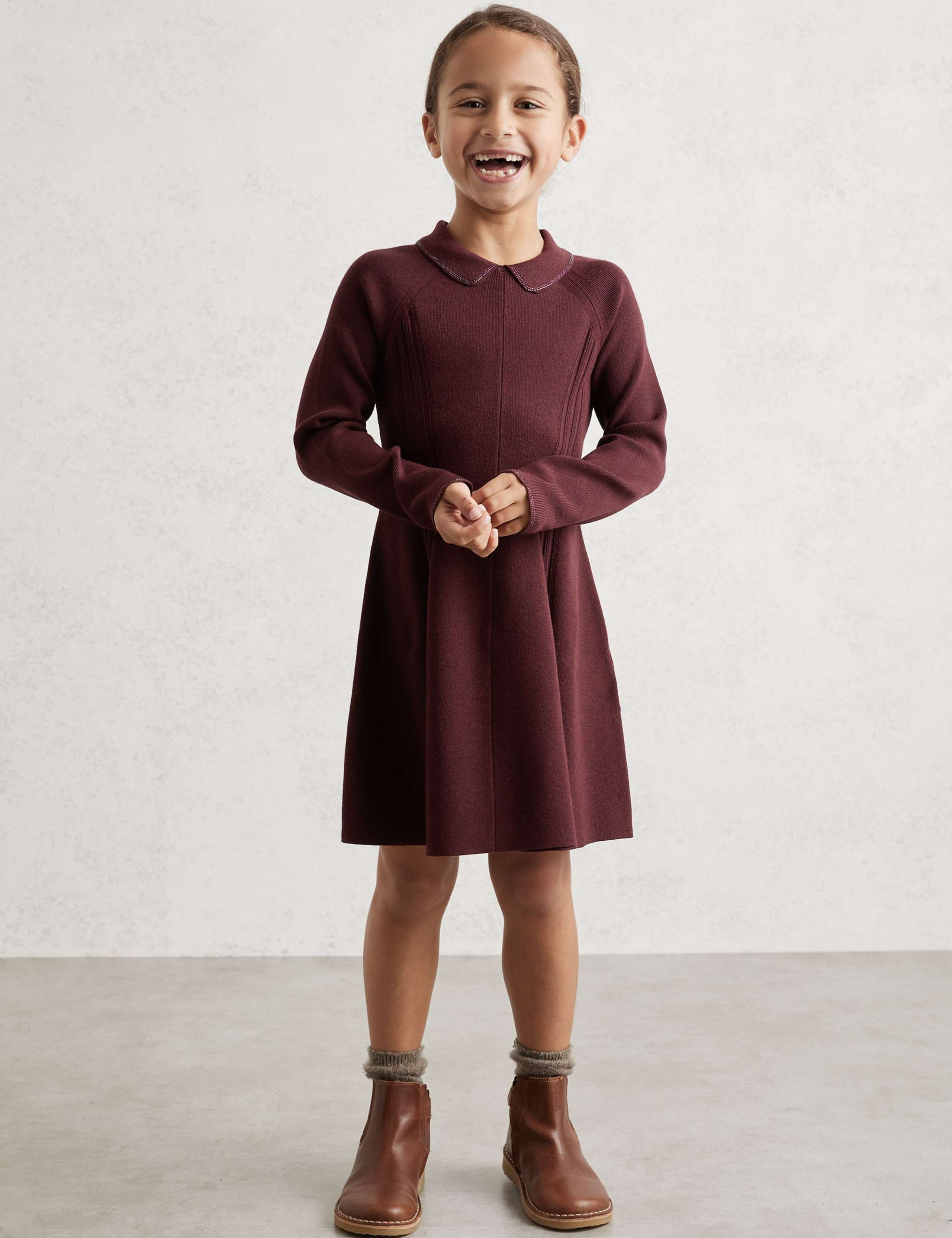 Knitted Dress (3-14 Yrs)