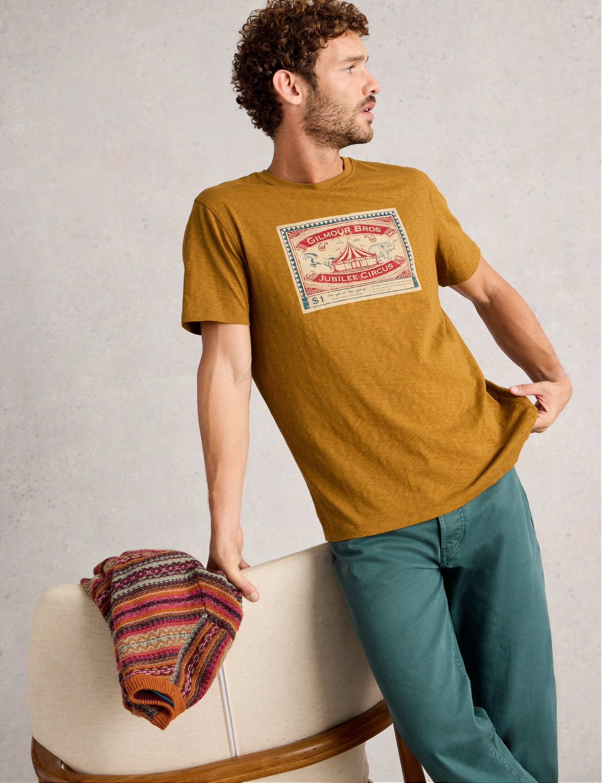 Pure Cotton Circus Graphic T-Shirt