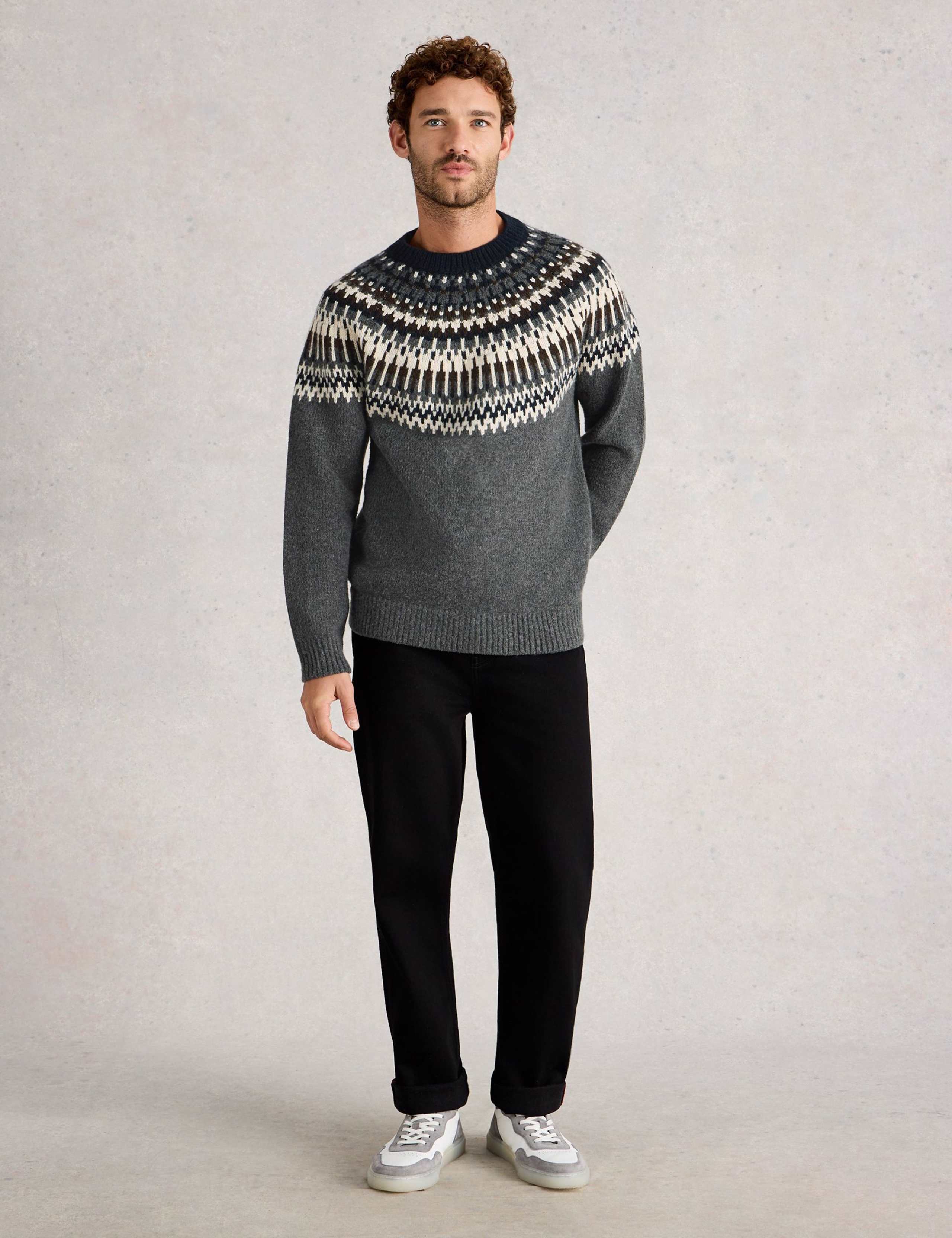 Fair Isle Crew Neck Jumper